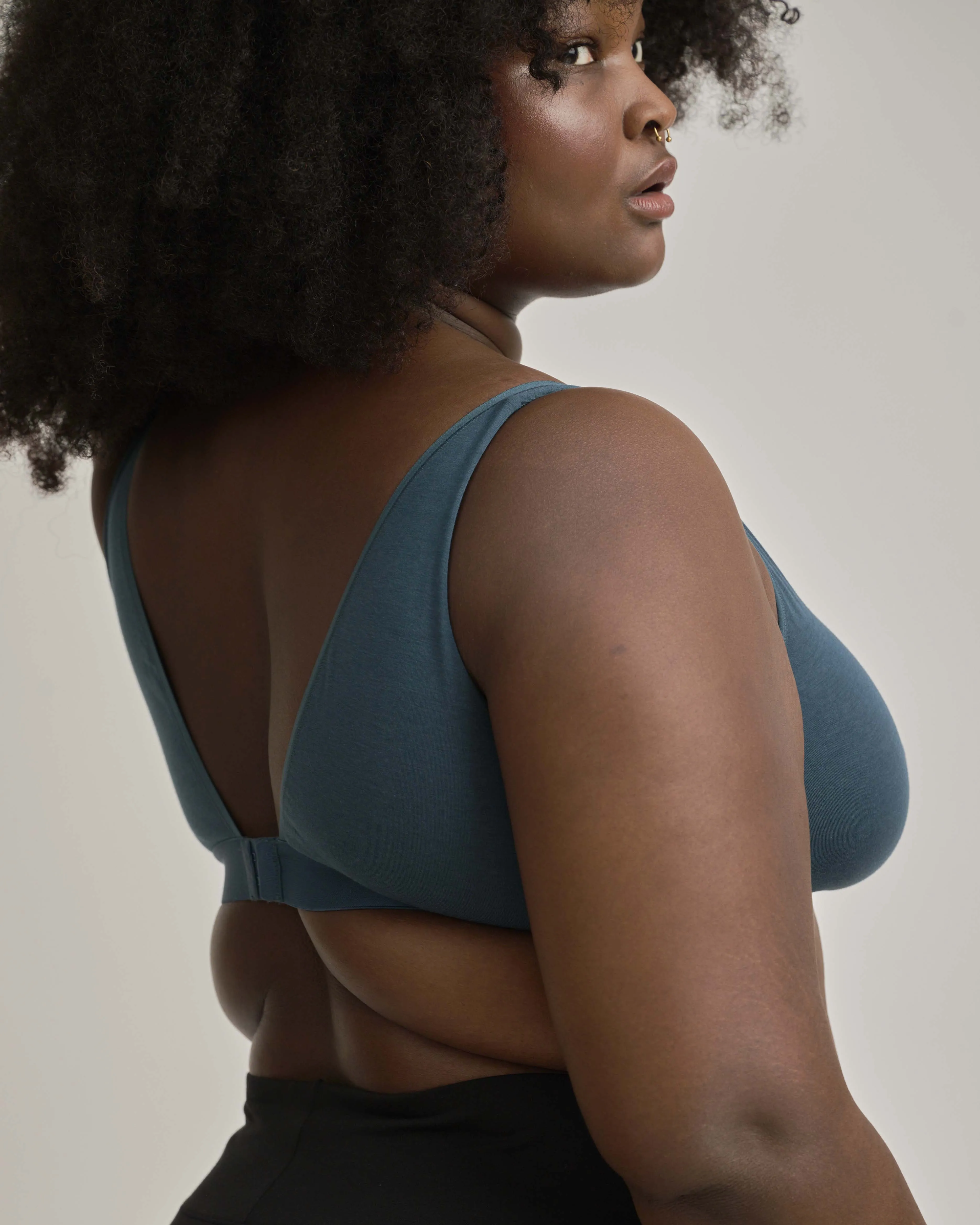 UltimateS Lounge Bra - Deep Sea sold by Universal Standard product image thumbnail 5