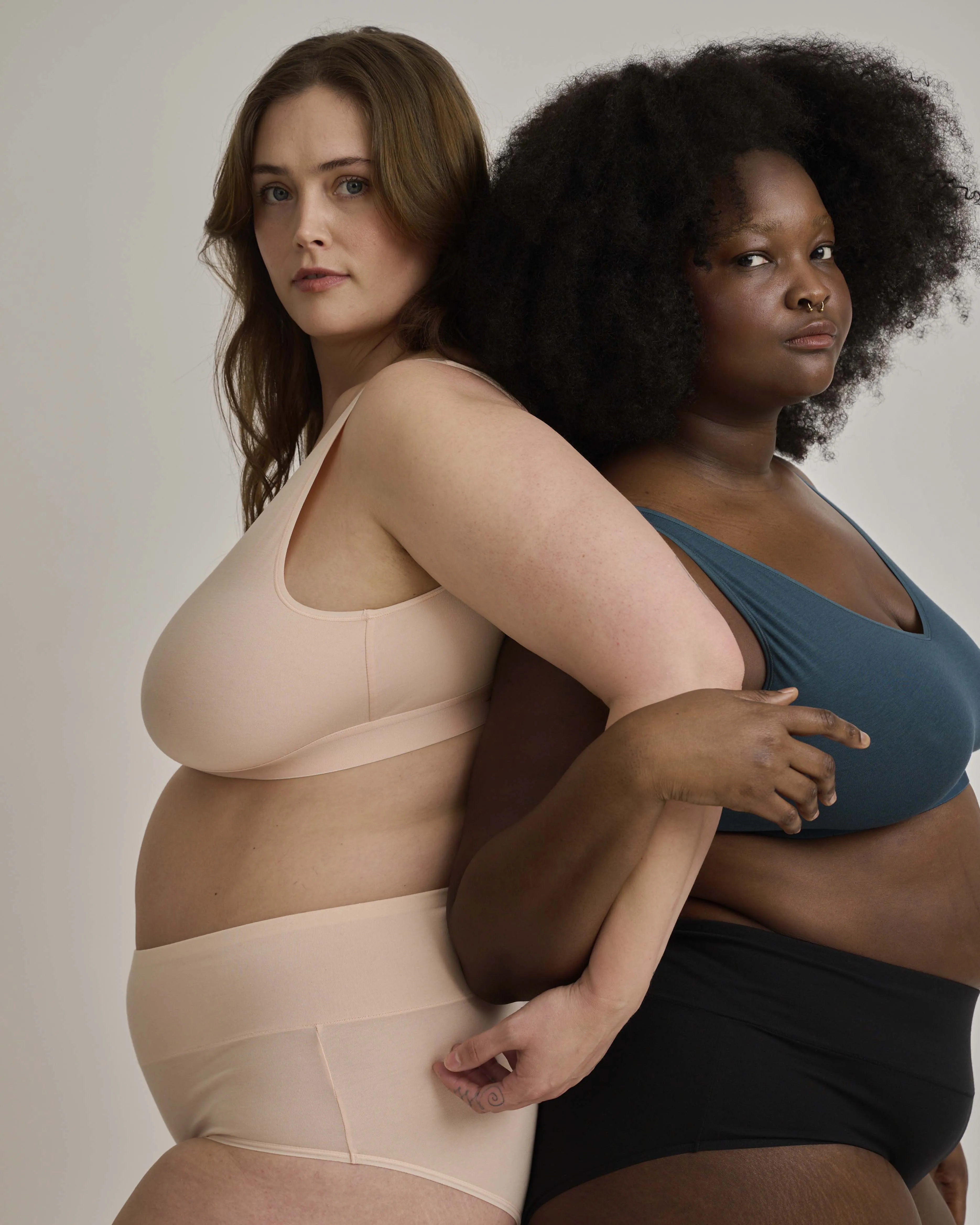 UltimateS Full Coverage High Rise Brief - Peach sold by Universal Standard product image thumbnail 4