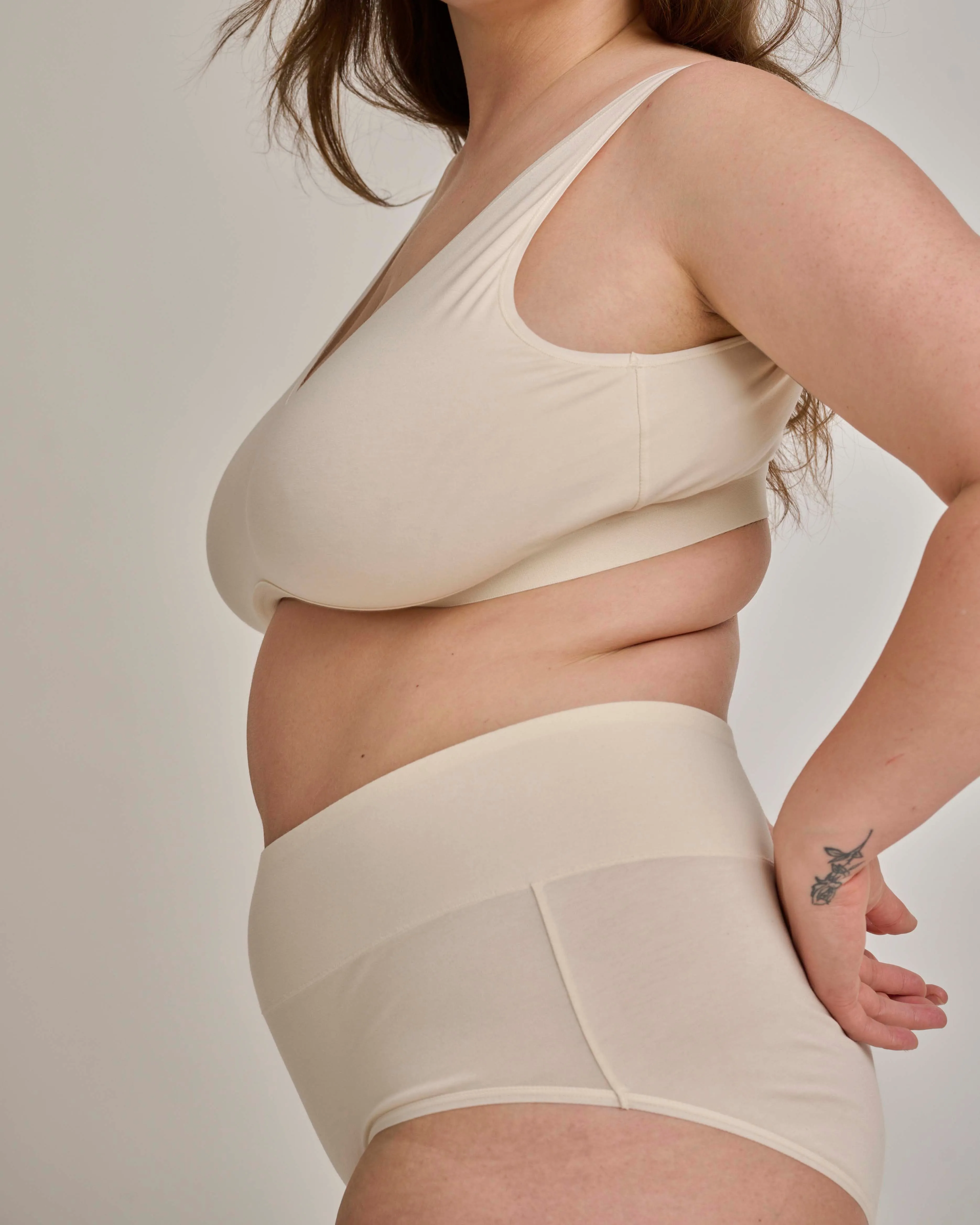 UltimateS Full Coverage High Rise Brief - Porcelain sold by Universal Standard product image thumbnail 3