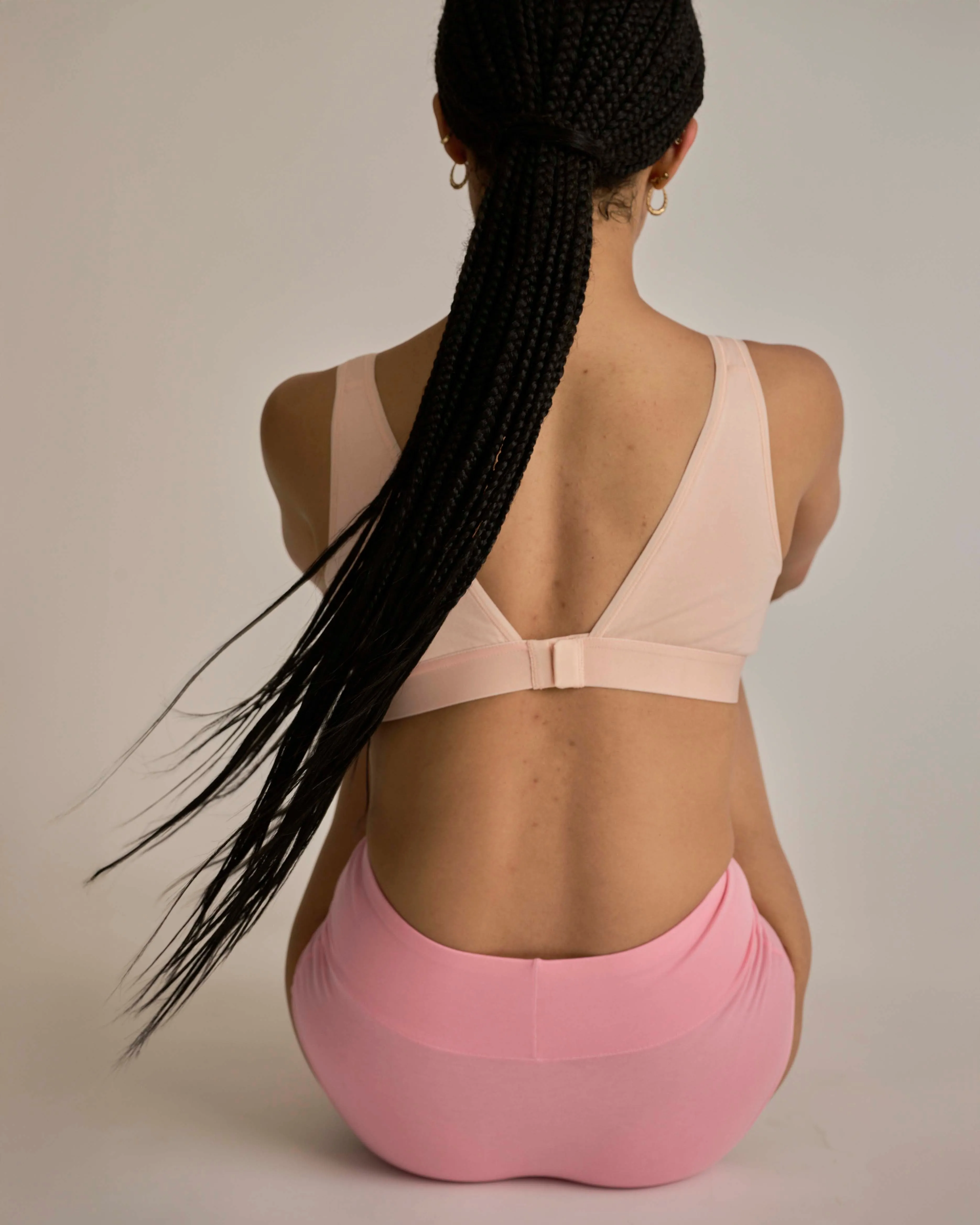 UltimateS Full Coverage High Rise Brief - Pink sold by Universal Standard