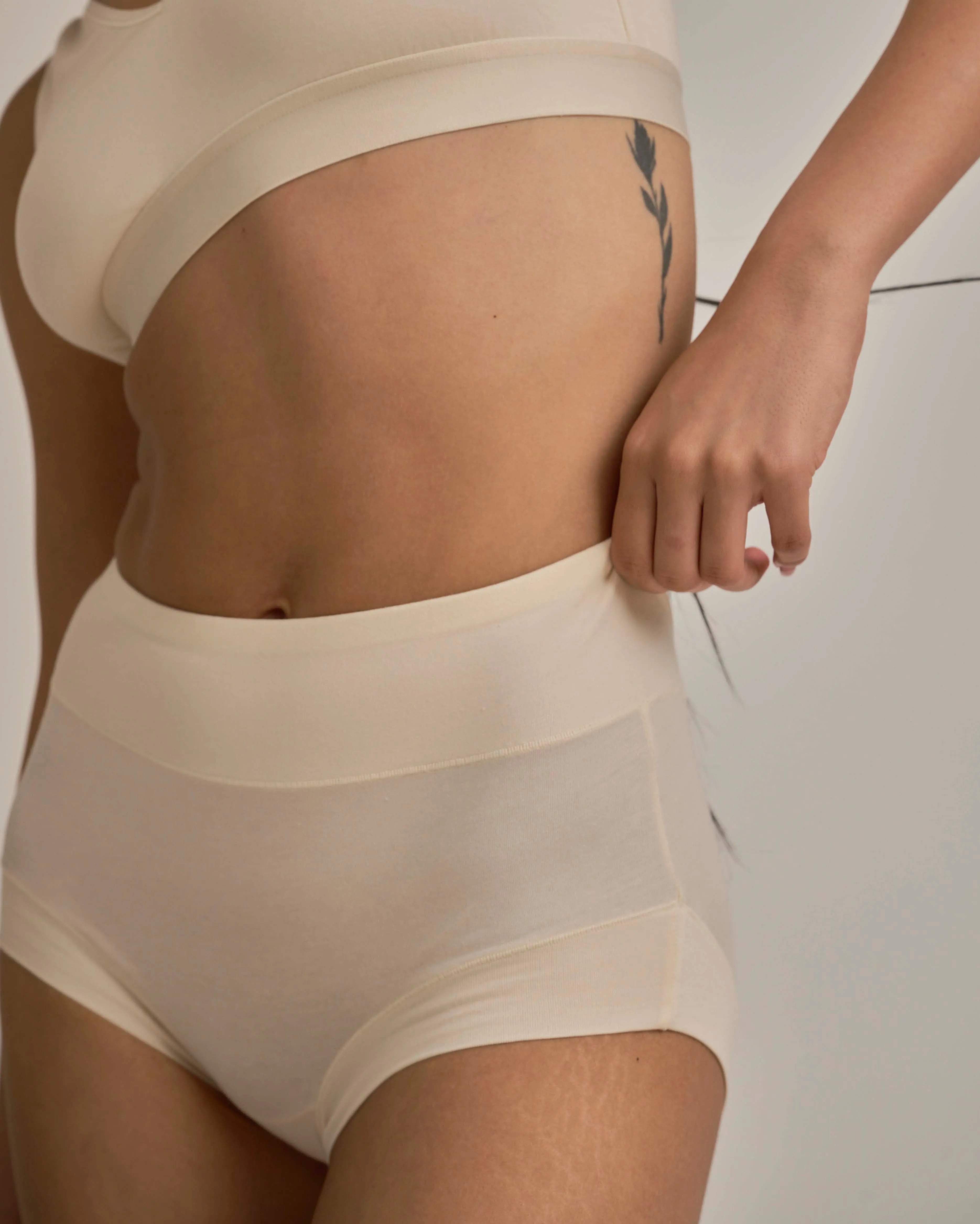 UltimateS Super Full Coverage High Rise Brief - Porcelain sold by Universal Standard product image thumbnail 2