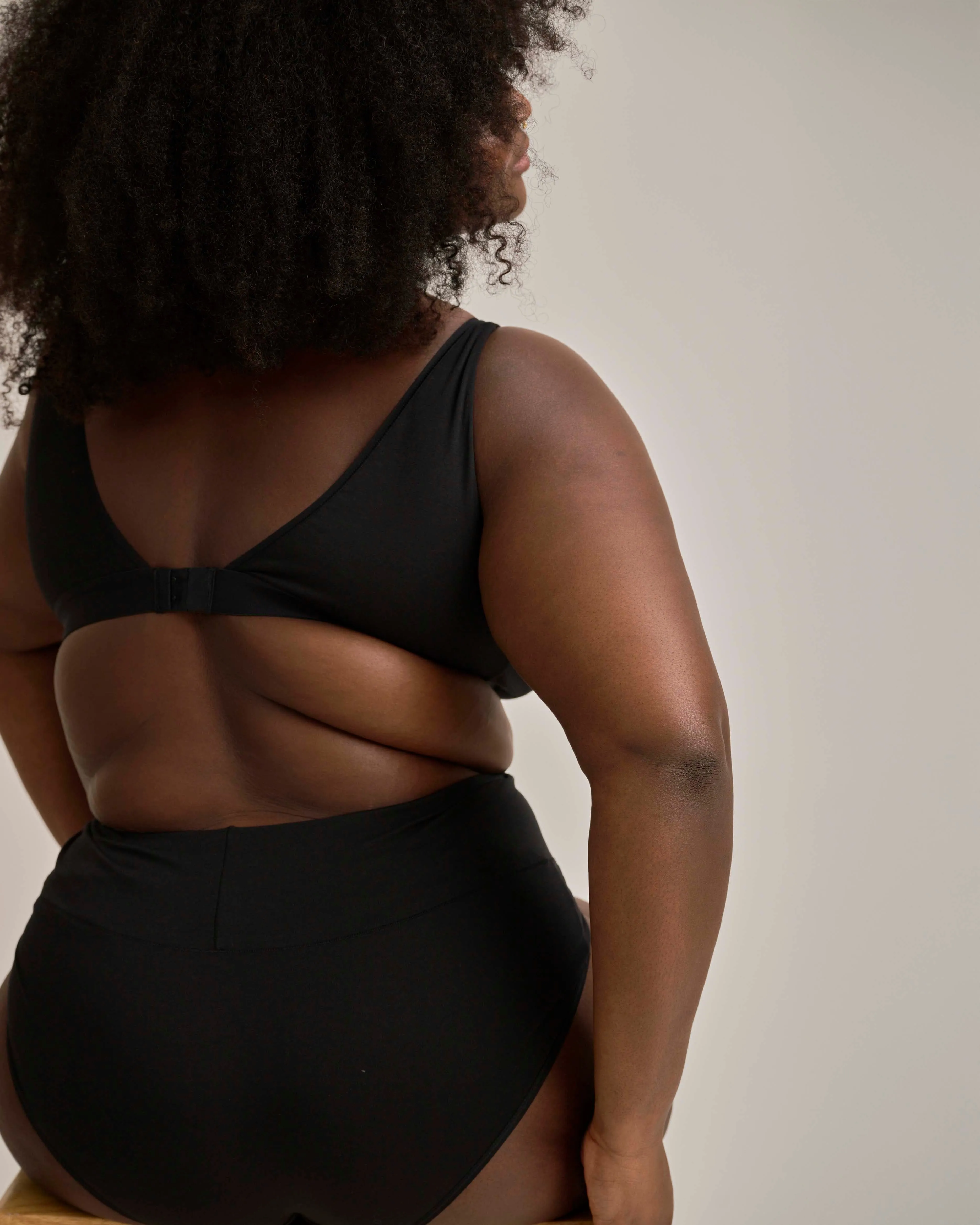 UltimateS Super Full Coverage High Rise Brief - Black sold by Universal Standard product image thumbnail 2