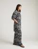 Verbena Voile Pants - Indigo Waterfall Print sold by Universal Standard