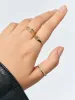Ana Luisa Gold Ring Set - Adrianna Set sold by Universal Standard