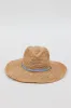 Hat Attack Raffia Crochet Continental sold by Universal Standard