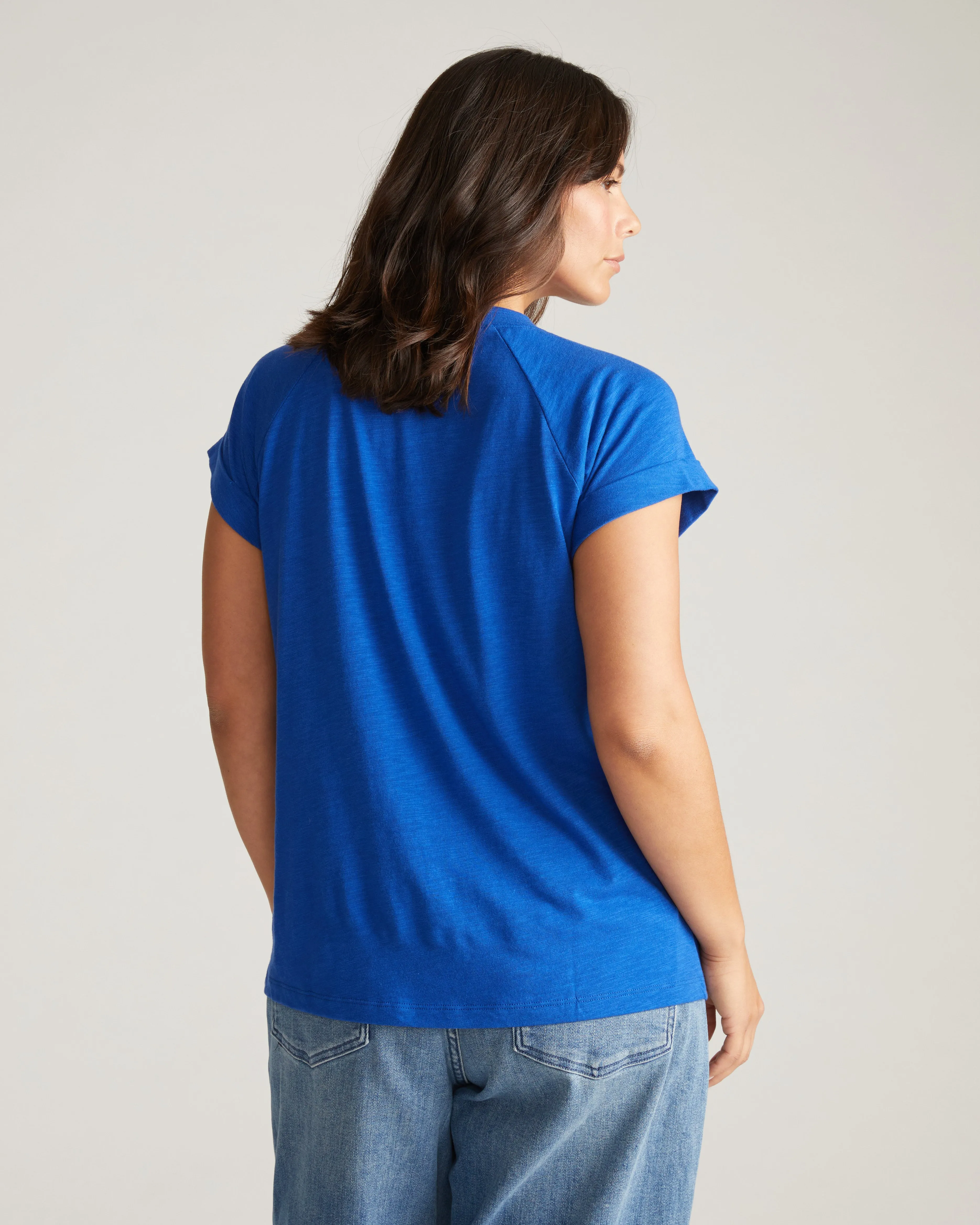 Light-As-Air Boy Tee - Ultramarine sold by Universal Standard product image thumbnail 5