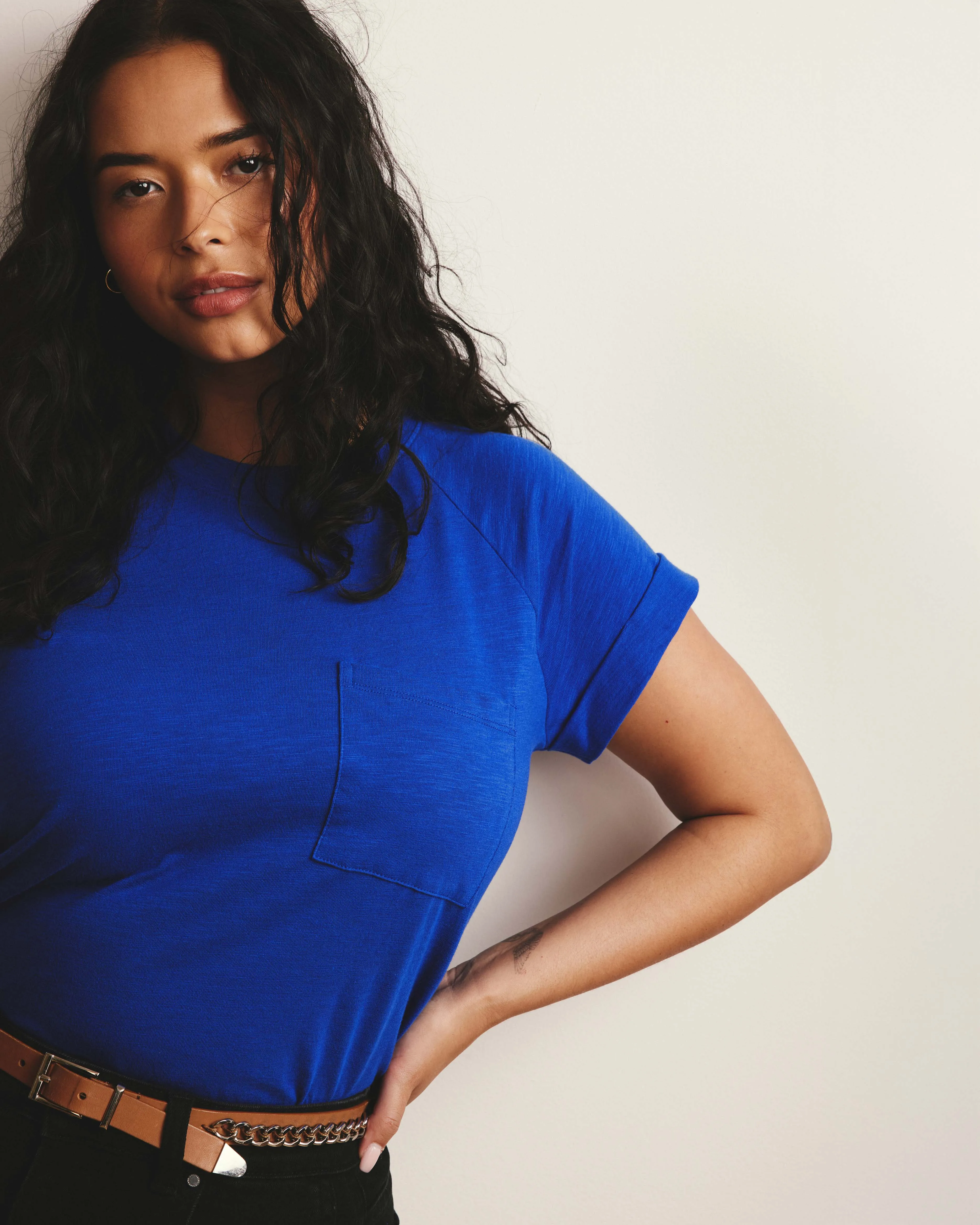 Light-As-Air Boy Tee - Ultramarine sold by Universal Standard product image thumbnail 2