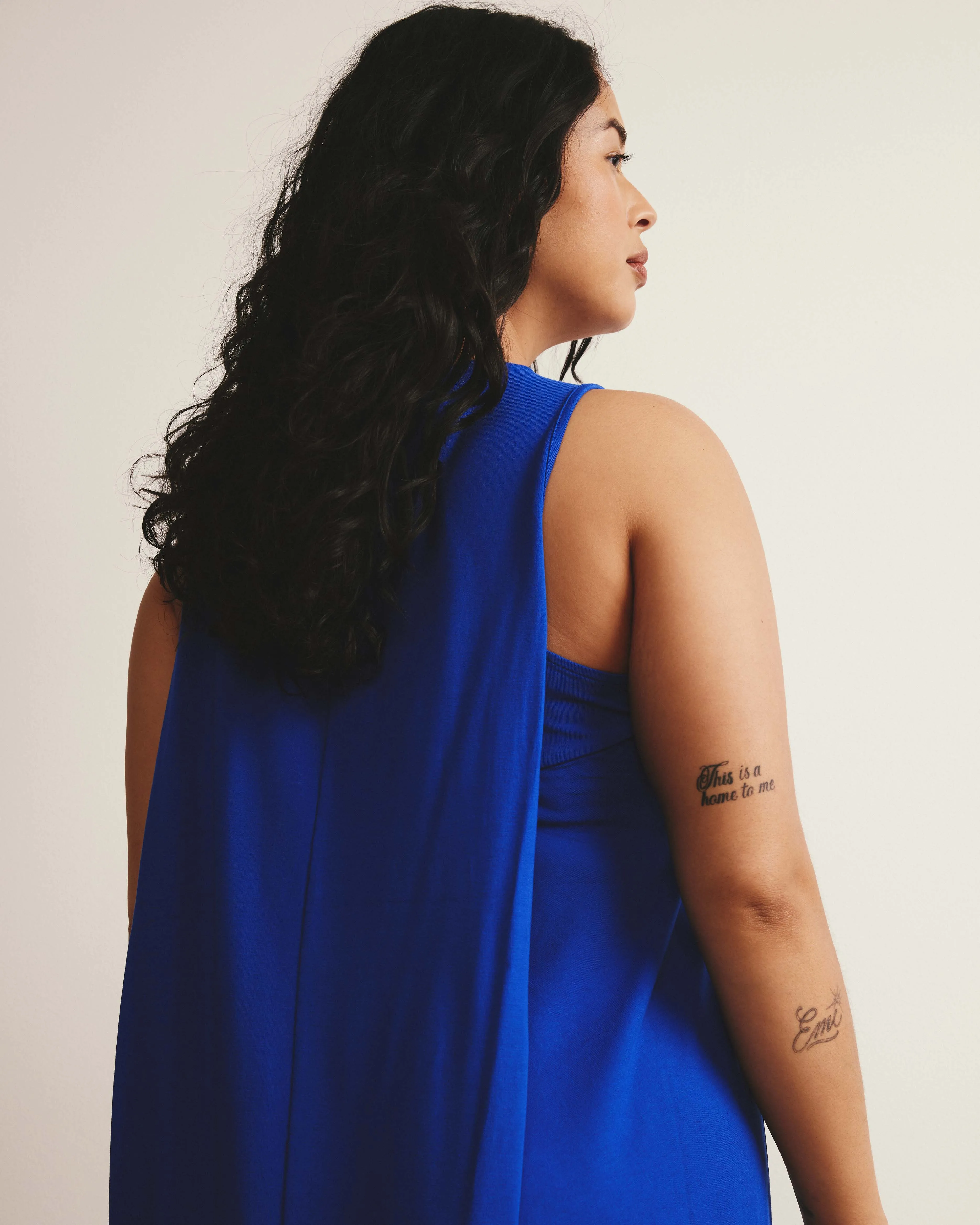 Pearl Divine Jersey Dress - Ultramarine sold by Universal Standard product image thumbnail 3