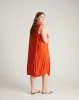 Pearl Divine Jersey Dress - Warm Russet sold by Universal Standard