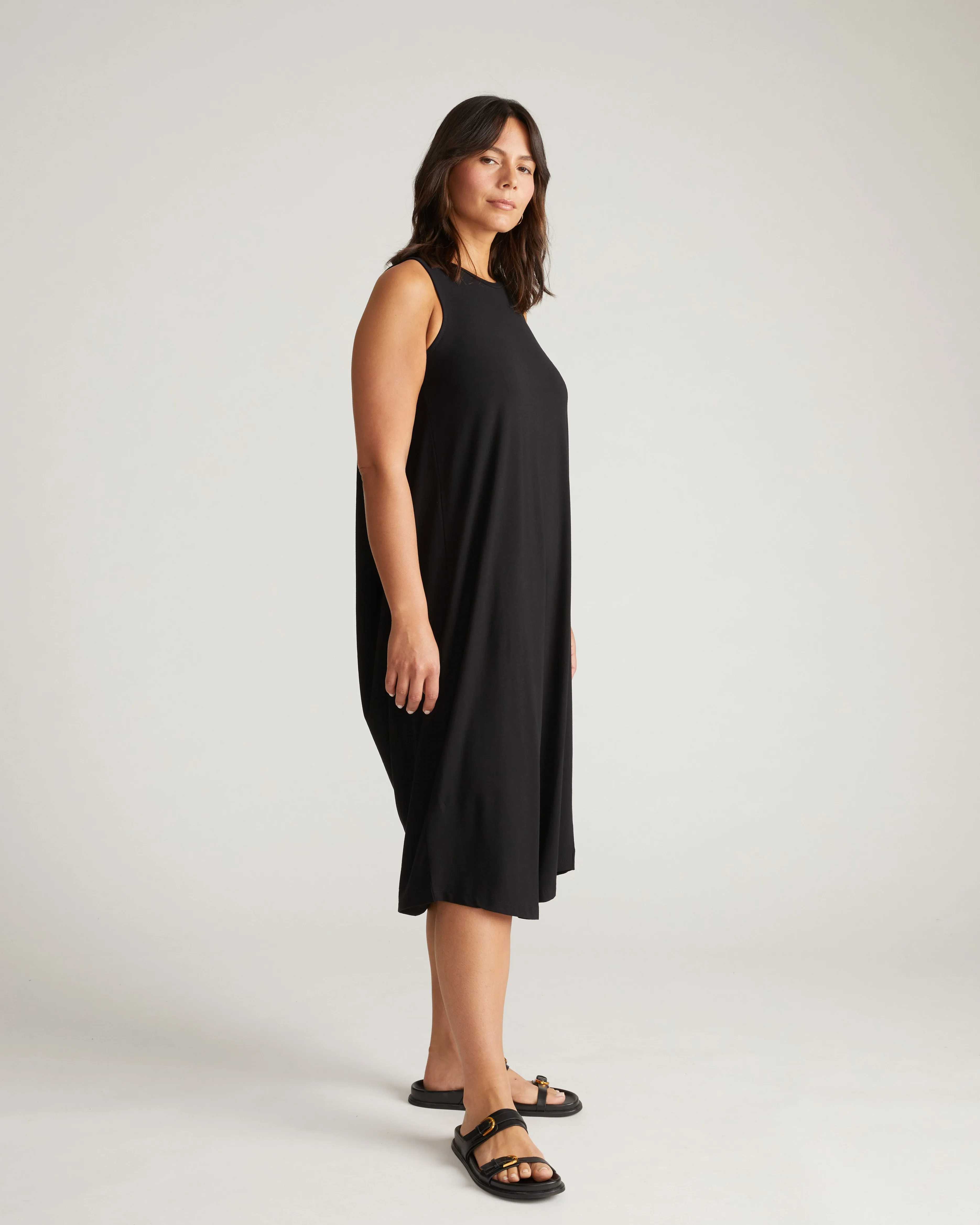 Pearl Divine Jersey Dress - Black sold by Universal Standard product image thumbnail 2