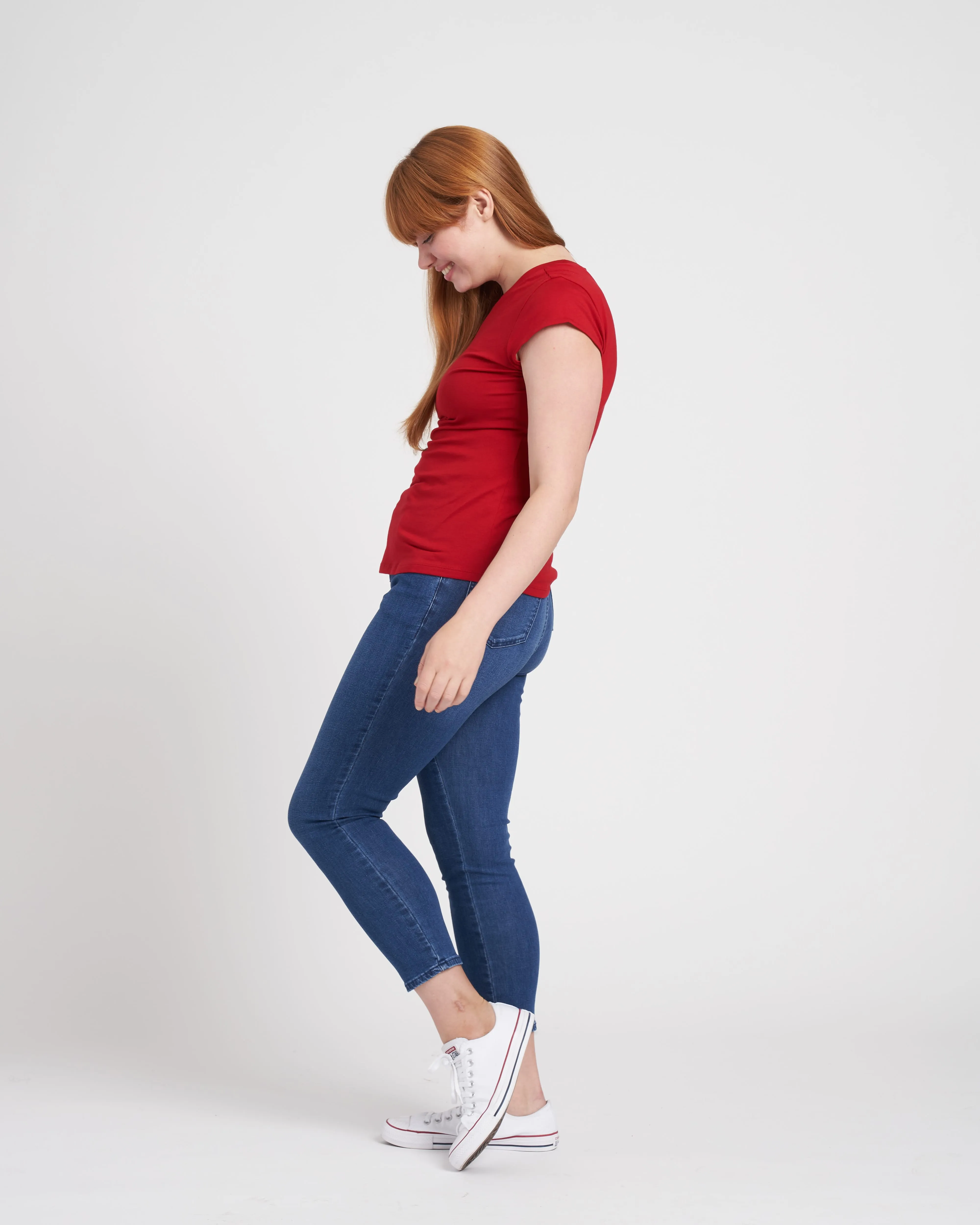 Ashley Cap Sleeve Tee - Sienna sold by Universal Standard product image thumbnail 3