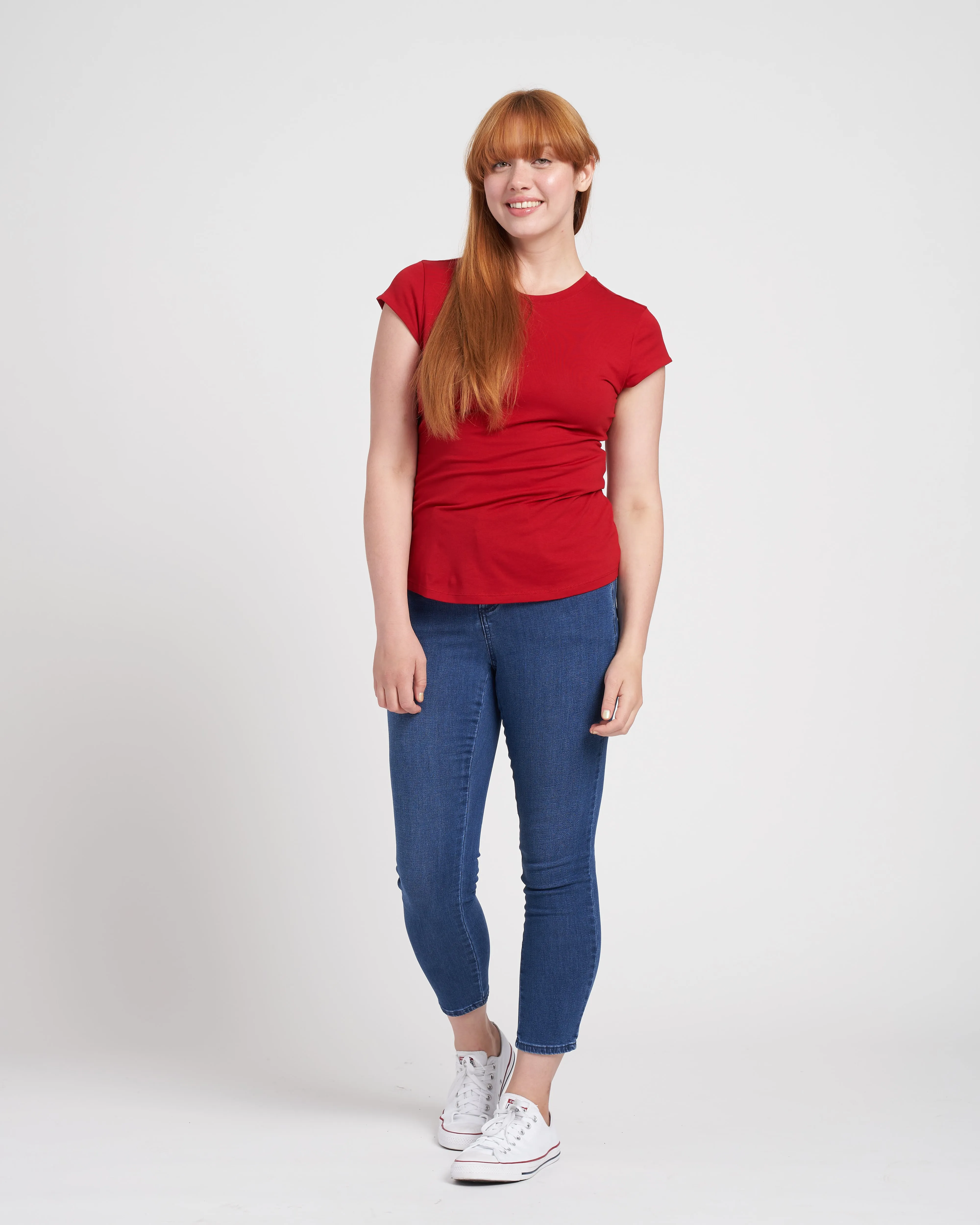 Ashley Cap Sleeve Tee - Sienna sold by Universal Standard product image thumbnail 2