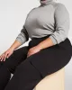 Karlee Stretch Cotton Twill Cargo Pants - Black sold by Universal Standard