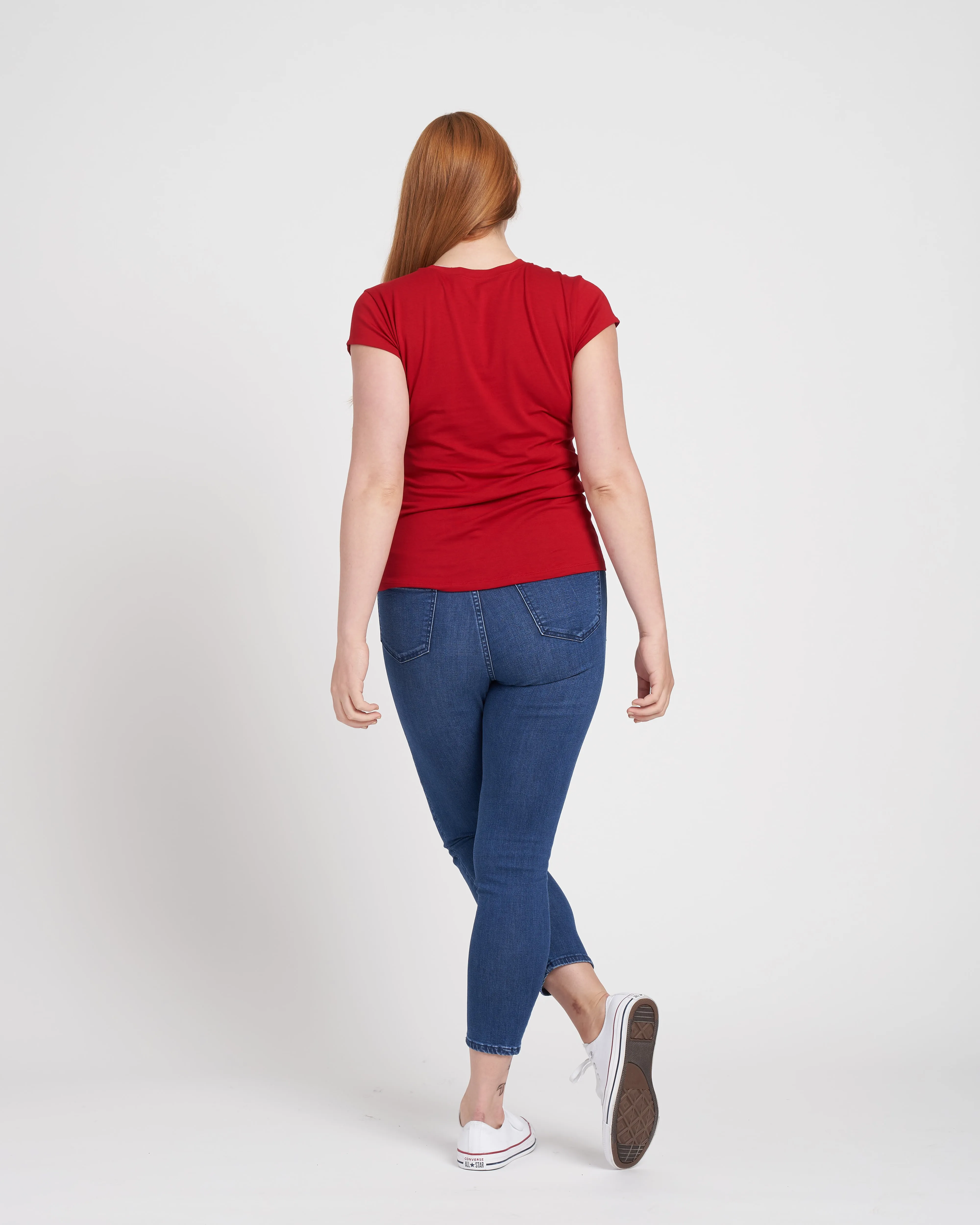 Ashley Cap Sleeve Tee - Sienna sold by Universal Standard product image thumbnail 4