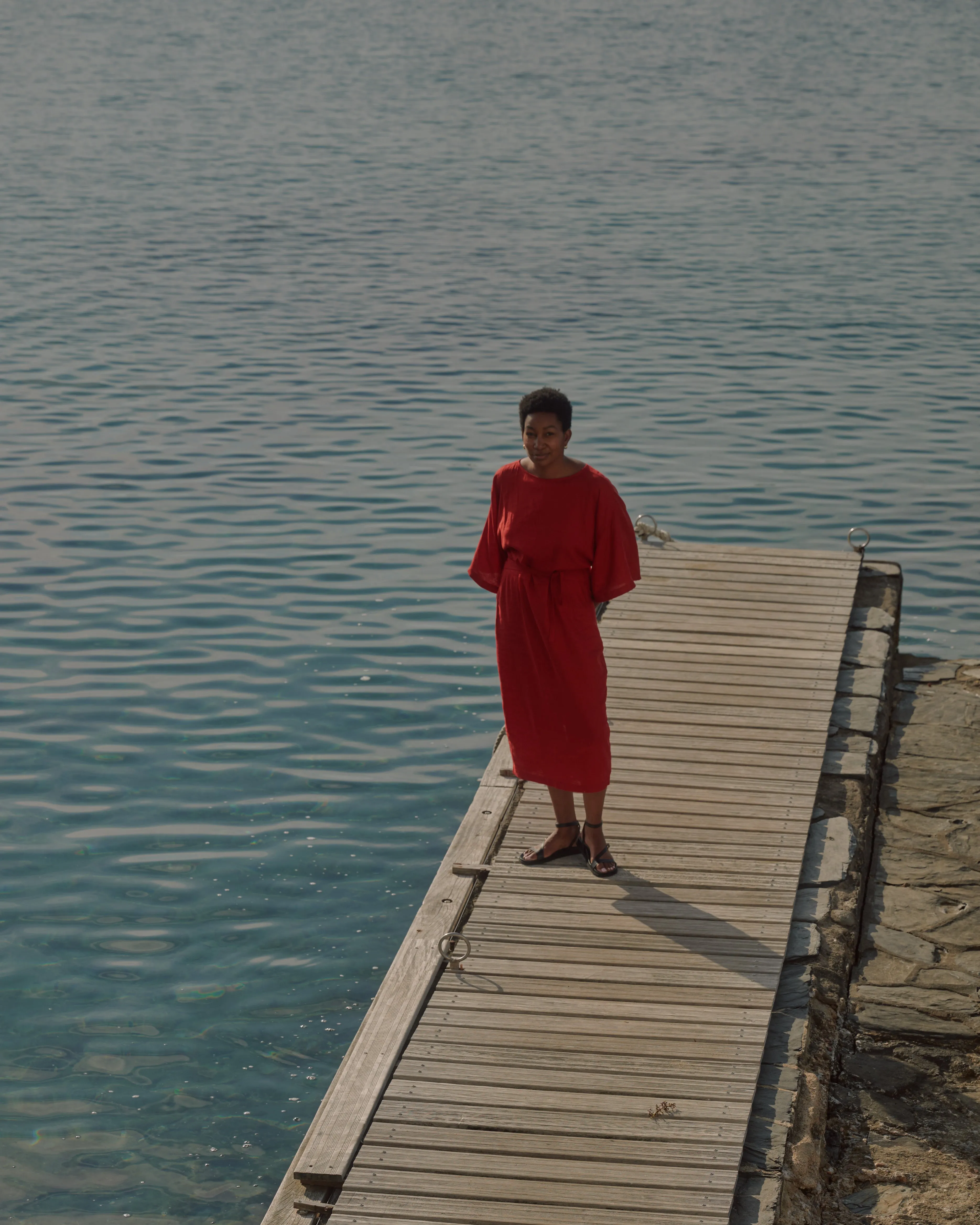 Lio Linen Dress - Ruby Red sold by Universal Standard product image thumbnail 2