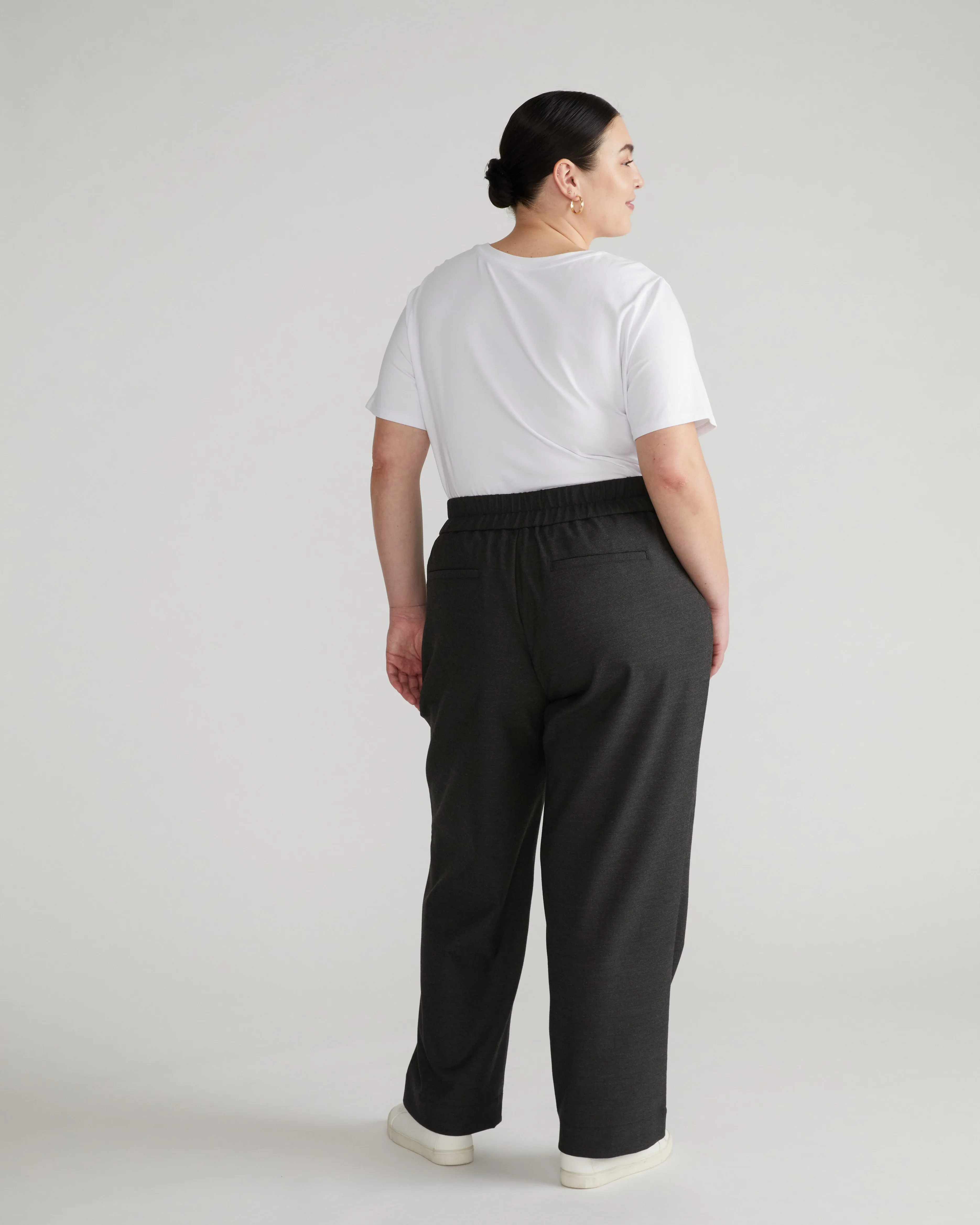 Infinite Flannel Pants - Dark Grey sold by Universal Standard product image thumbnail 4