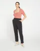 All Day Cigarette Pants - Black sold by Universal Standard