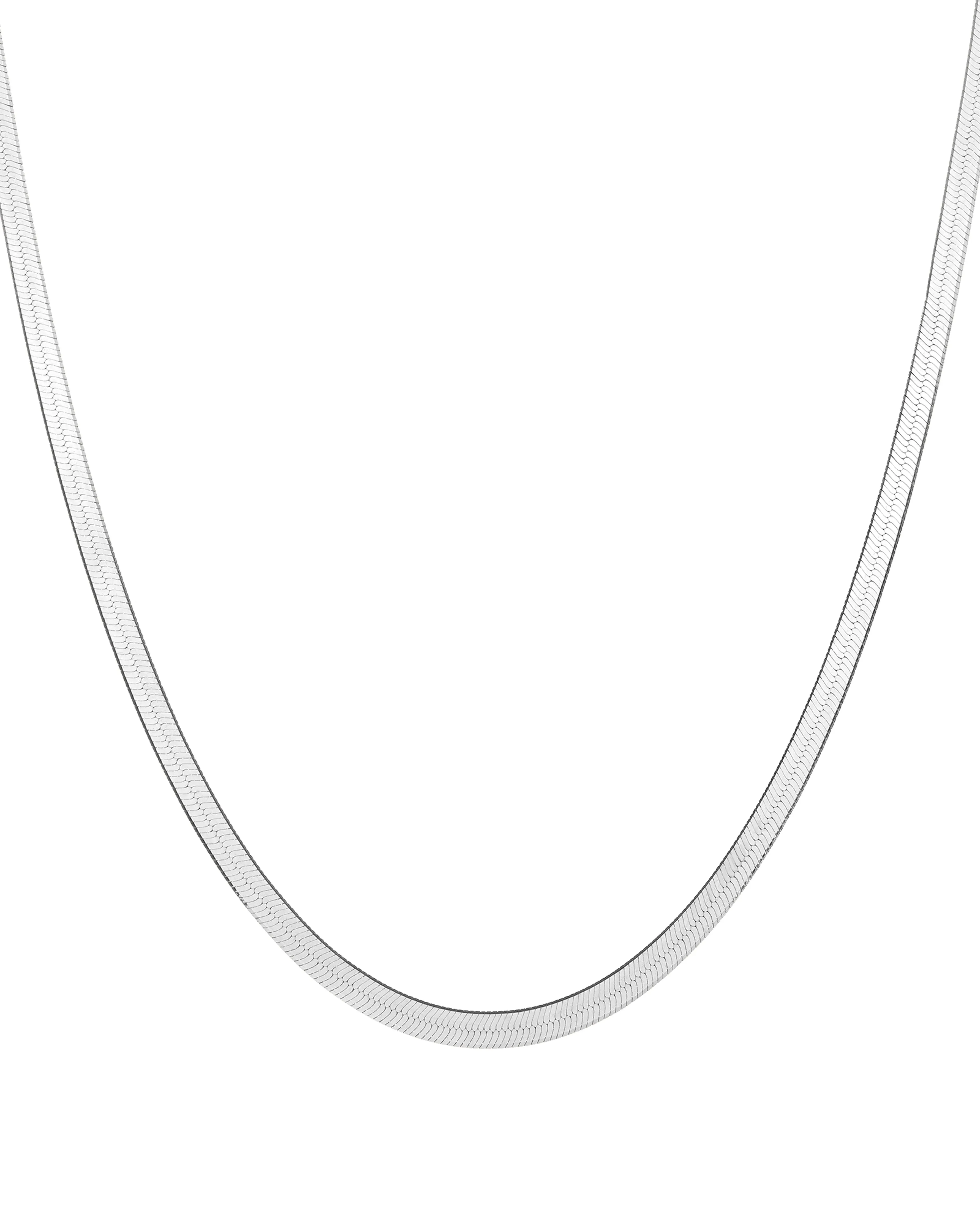 Aurate Gold Herringbone Chain Necklace sold by Universal Standard product image thumbnail 3