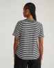 V Rex - Black/White Stripe with Aventurine Trim sold by Universal Standard