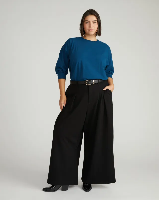 Long Sleeve Relaxed Tee - Deep Teal sold by Universal Standard