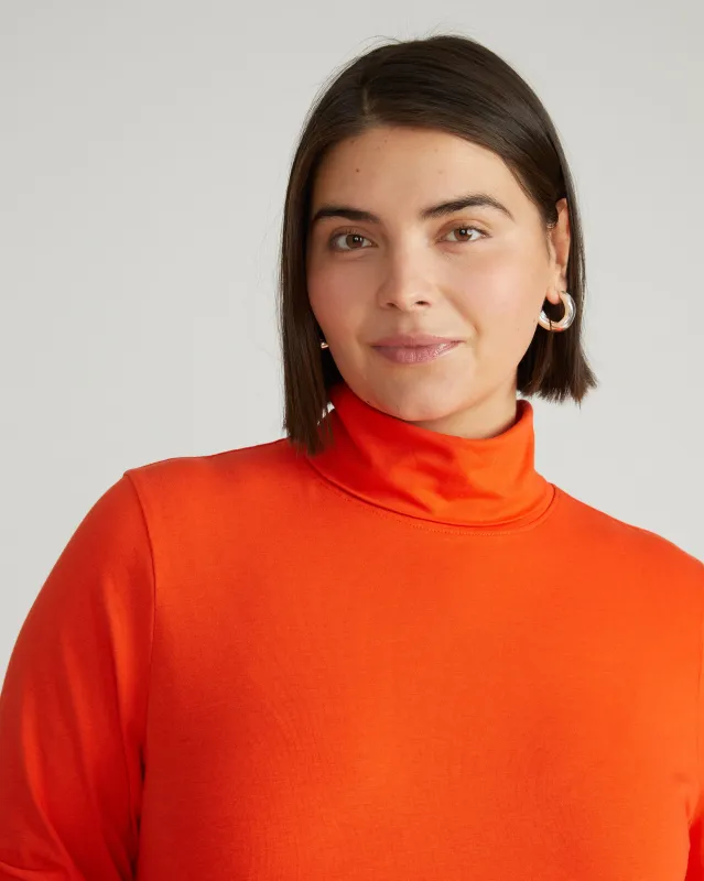 Close Fit Turtleneck - Poppy sold by Universal Standard
