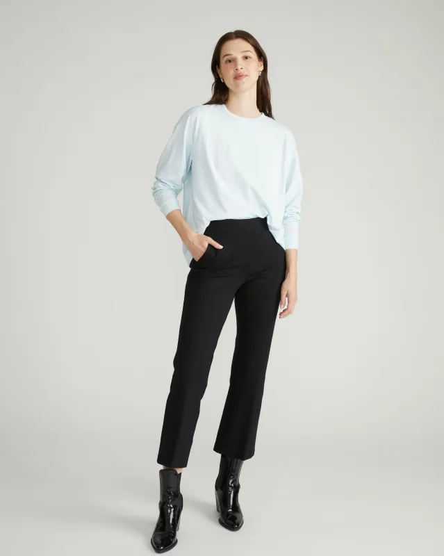 Long Sleeve Relaxed Tee - Silver Blue sold by Universal Standard