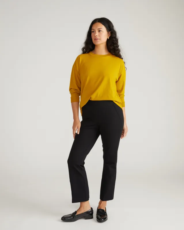 Long Sleeve Relaxed Tee - Mustard sold by Universal Standard