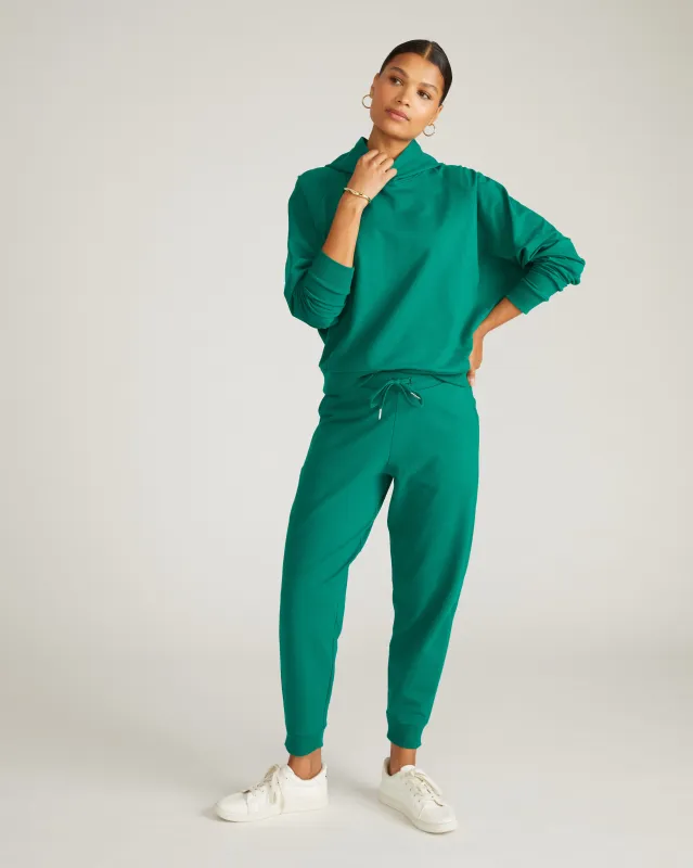 Selma French Terry Jogger - Aventurine sold by Universal Standard