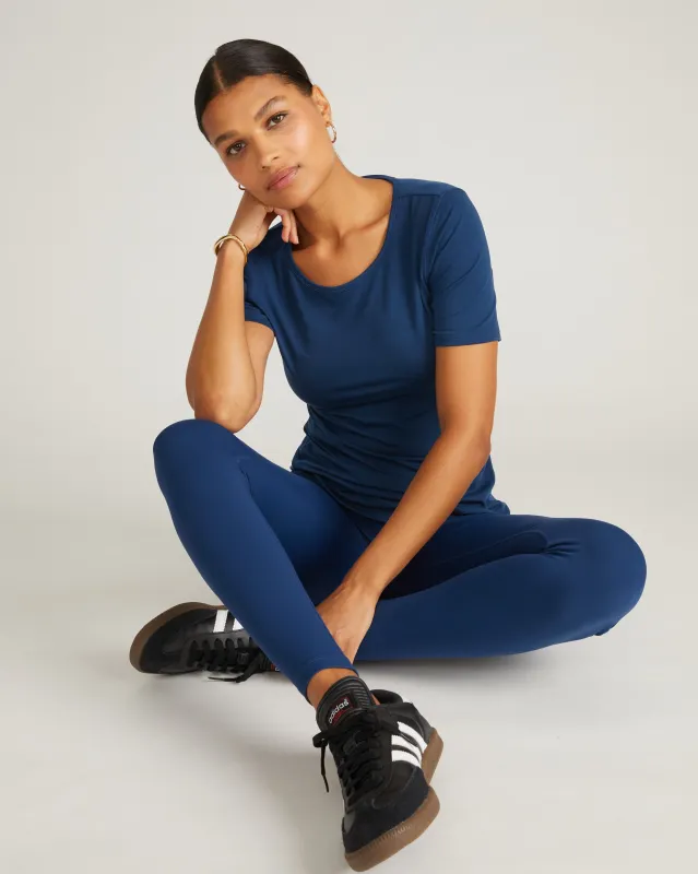 Next-to-Naked Legging - Pageant Blue sold by Universal Standard