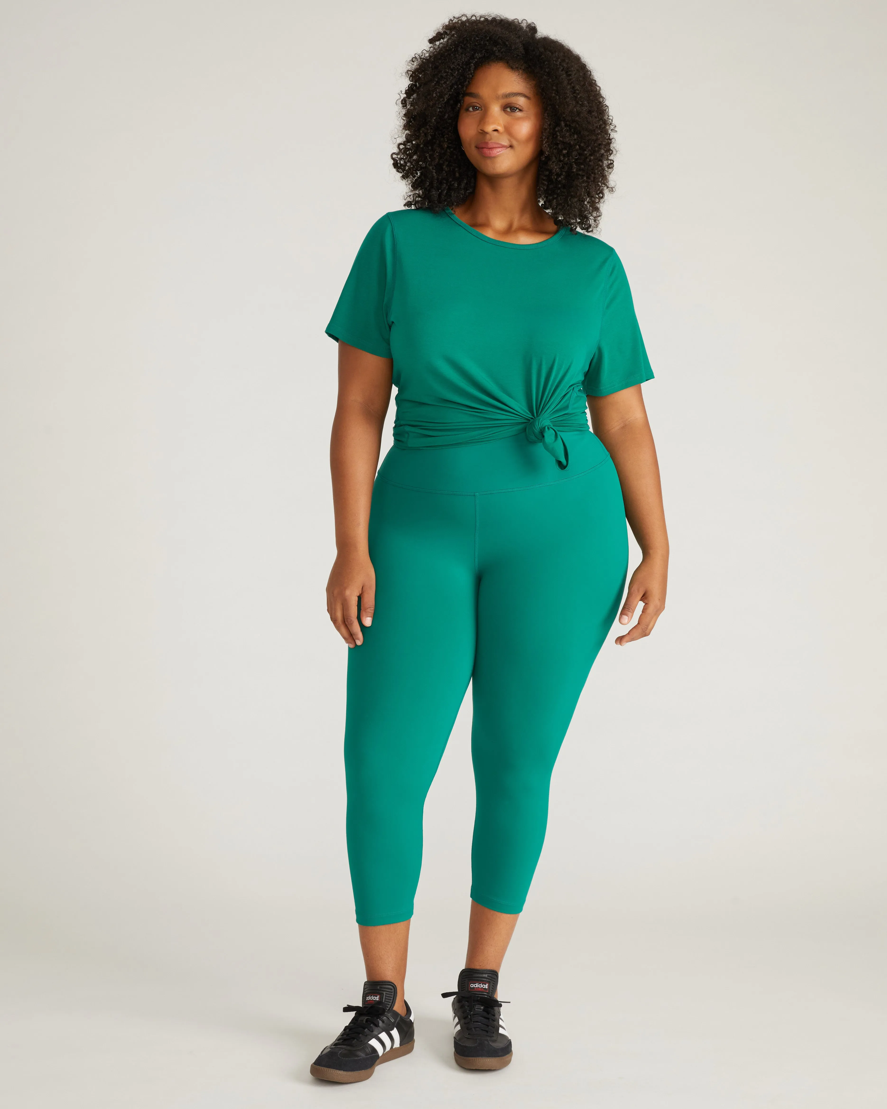 Next-to-Naked Cropped Legging - Aventurine sold by Universal Standard