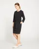 Misa Tie Sweatshirt Dress - Black sold by Universal Standard