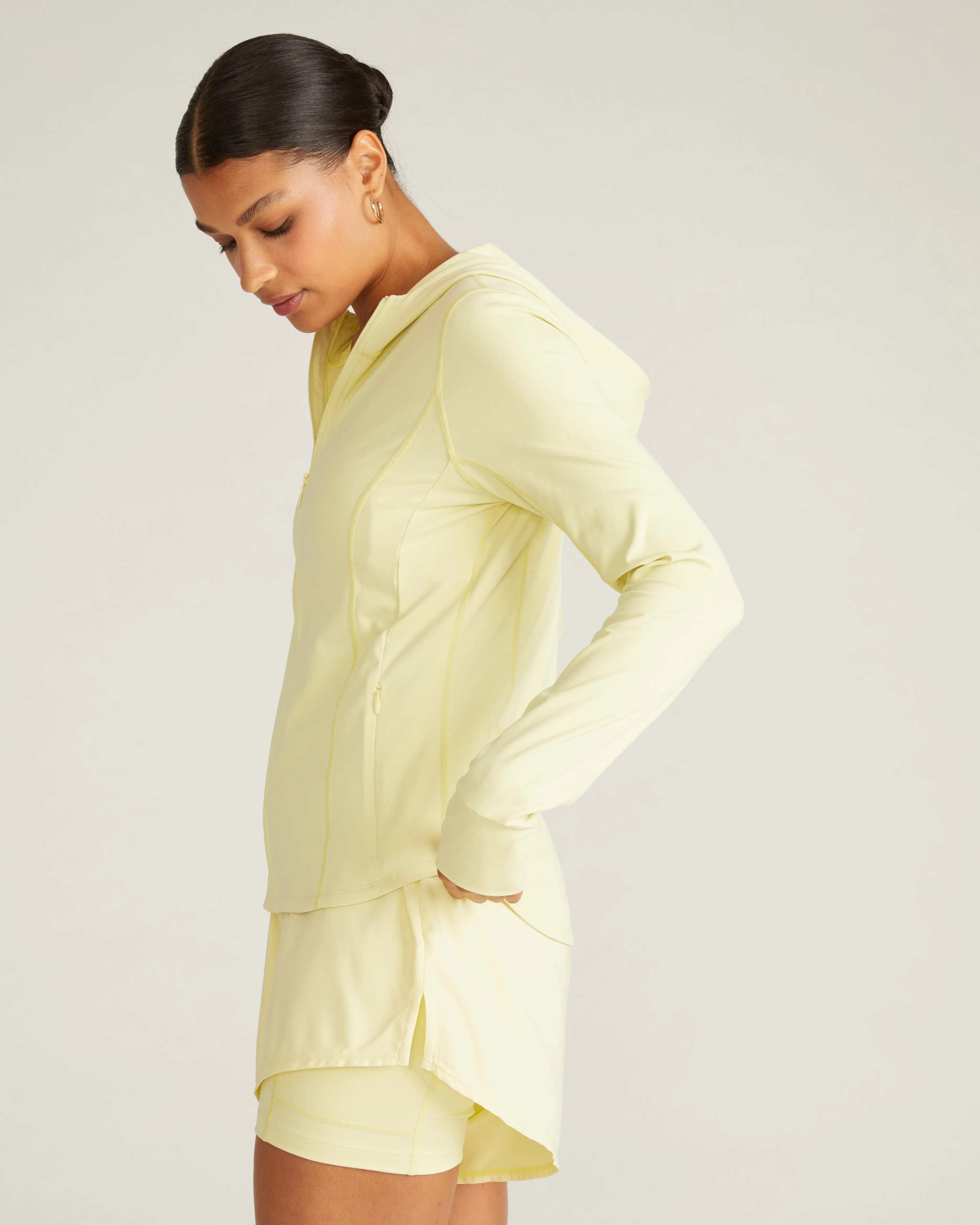 Next-to-Naked Hooded Zip Jacket - Reed sold by Universal Standard product image thumbnail 3