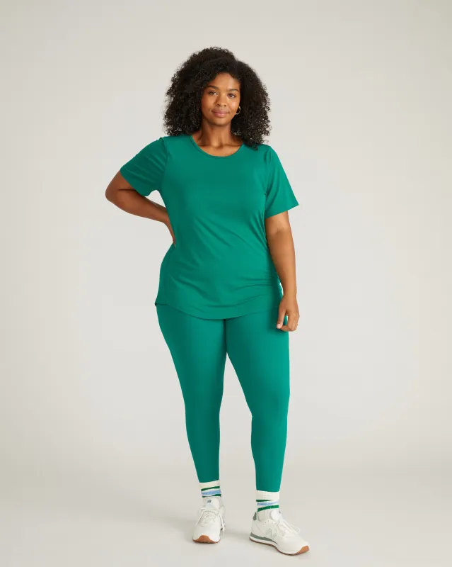 Mia Movement Tee - Aventurine sold by Universal Standard