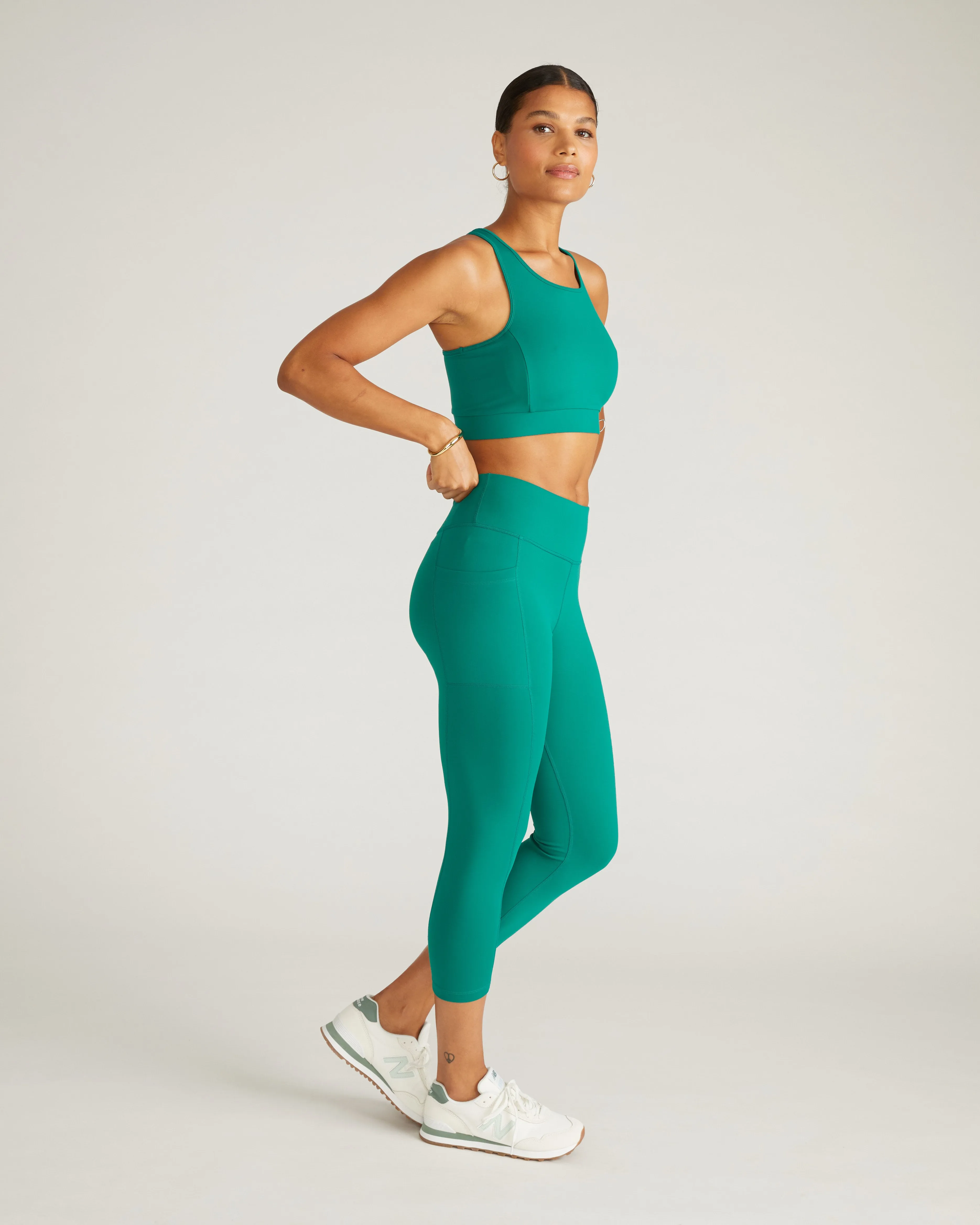 Next-to-Naked Racerback Sports Bra - Aventurine sold by Universal Standard product image thumbnail 3