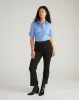 Elbe Stretch Poplin Short Sleeve Shirt - Soft Blue sold by Universal Standard