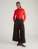 Palais Wide Leg Ponte Pants - Espresso sold by Universal Standard