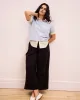 Palais Wide Leg Ponte Pants - Espresso sold by Universal Standard