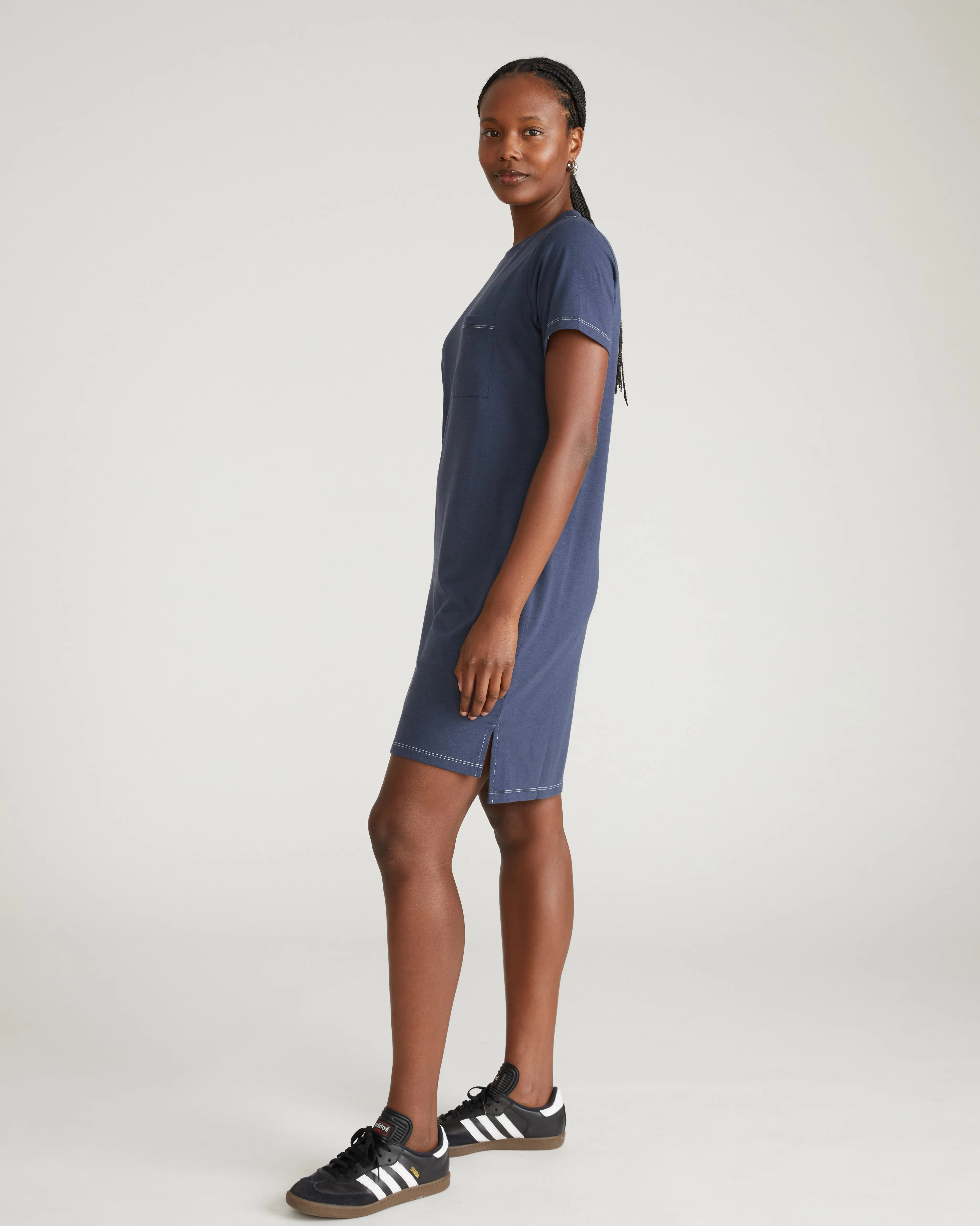 Garcon Tee Dress - Washed Indigo sold by Universal Standard product image thumbnail 2
