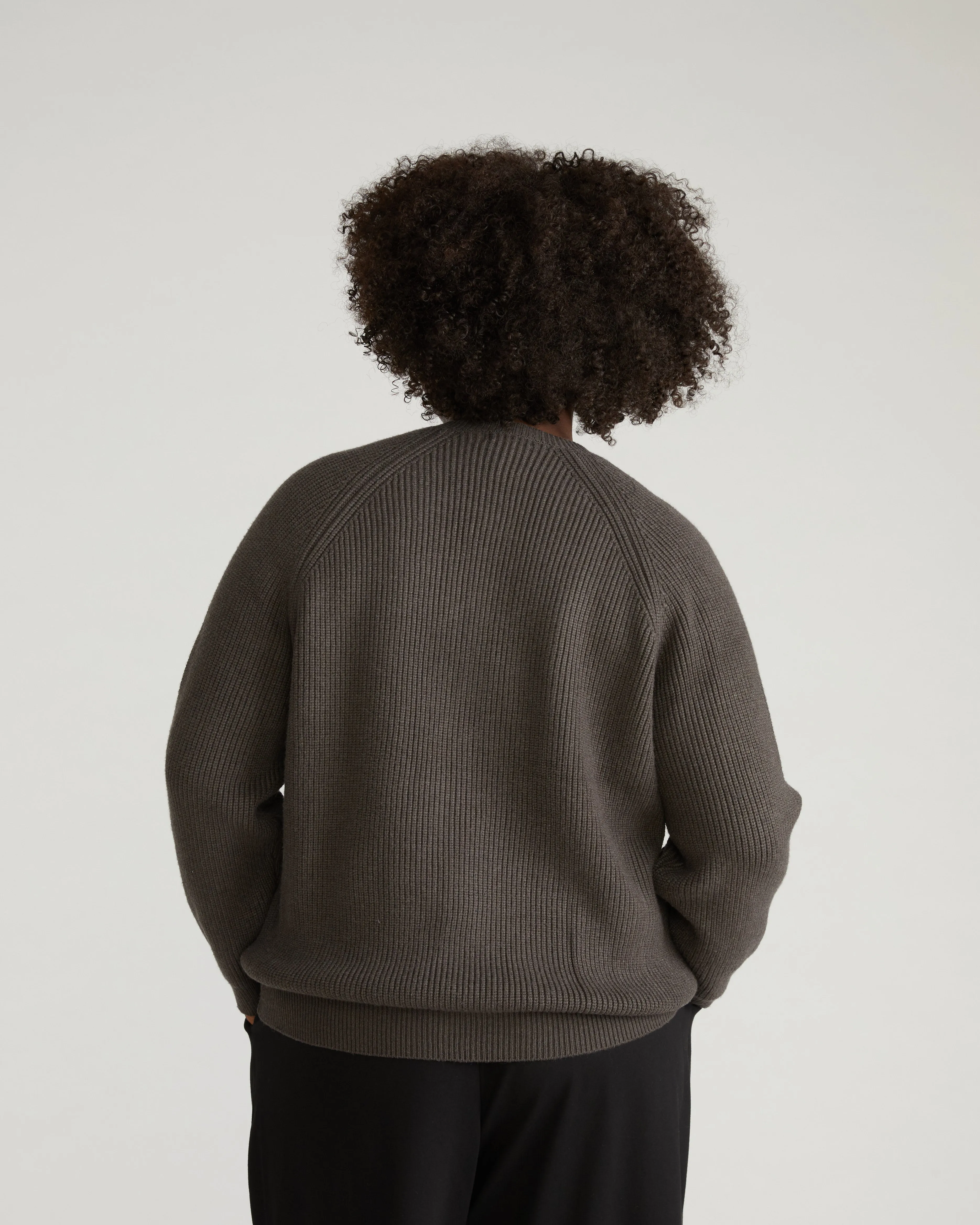 Better-Than-Wool Zip Cardigan - Graphite sold by Universal Standard product image thumbnail 3