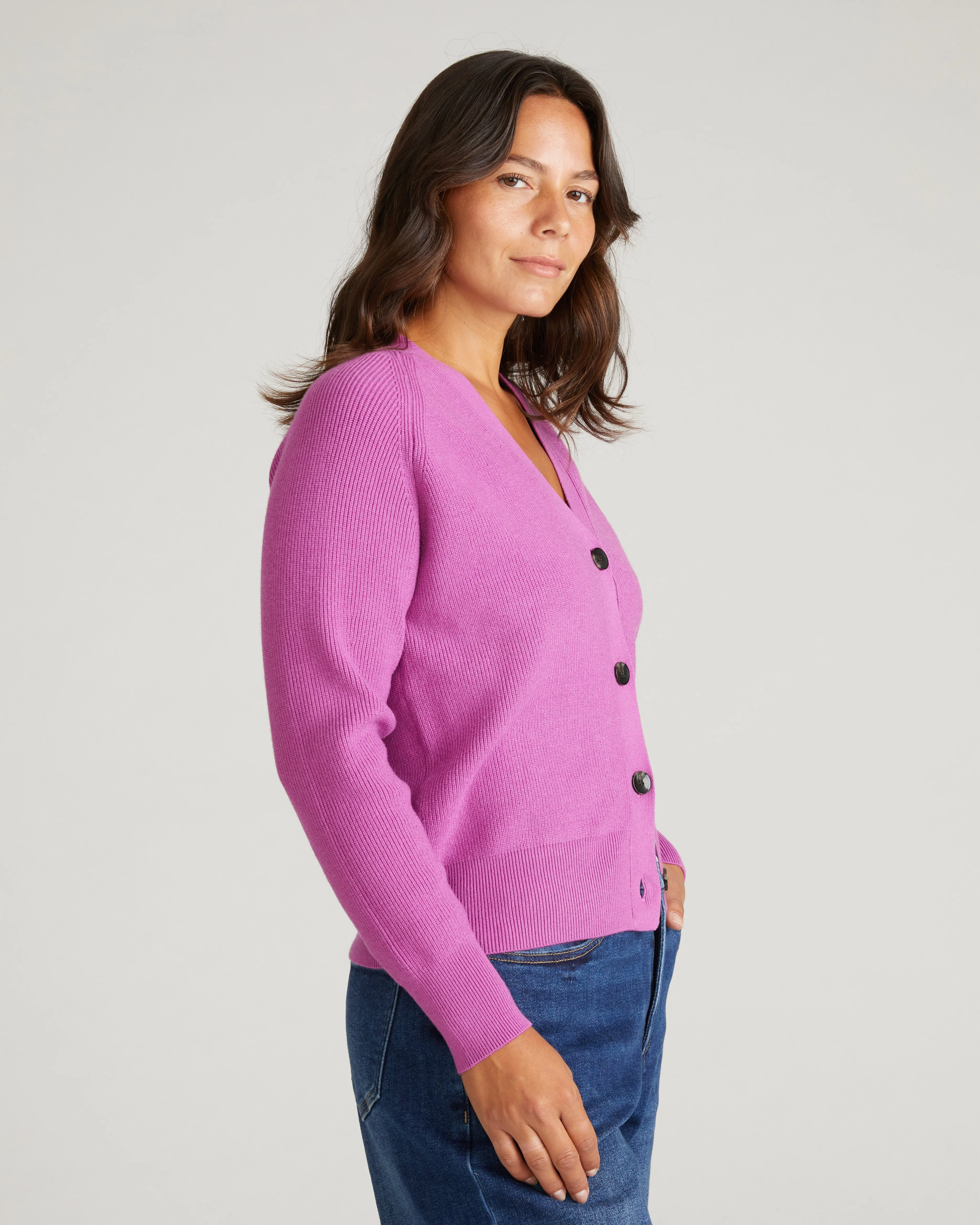 Better-Than-Wool Cardigan - Purple Vision sold by Universal Standard product image thumbnail 2