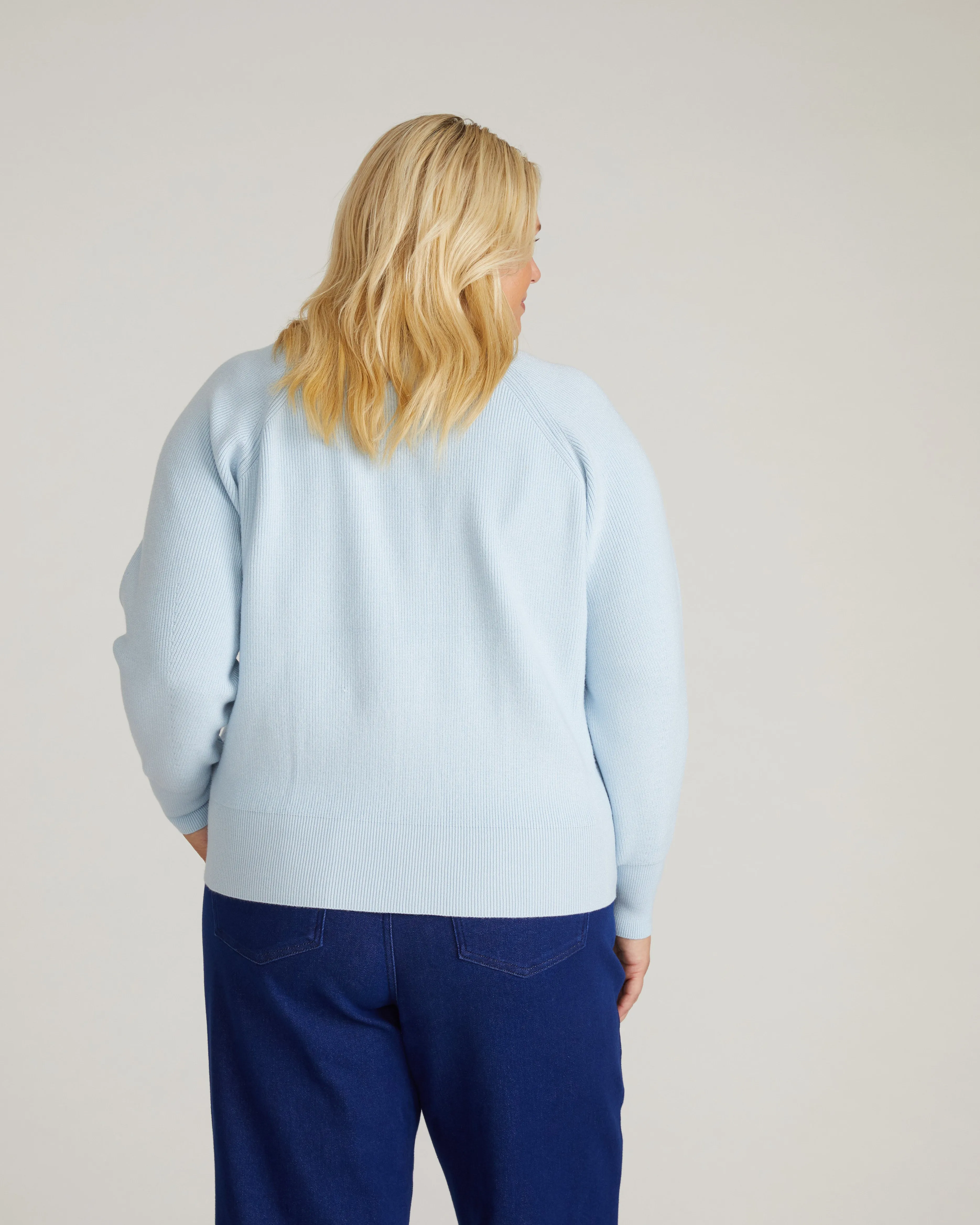 Better-Than-Wool Cardigan - Silver Blue sold by Universal Standard product image thumbnail 3