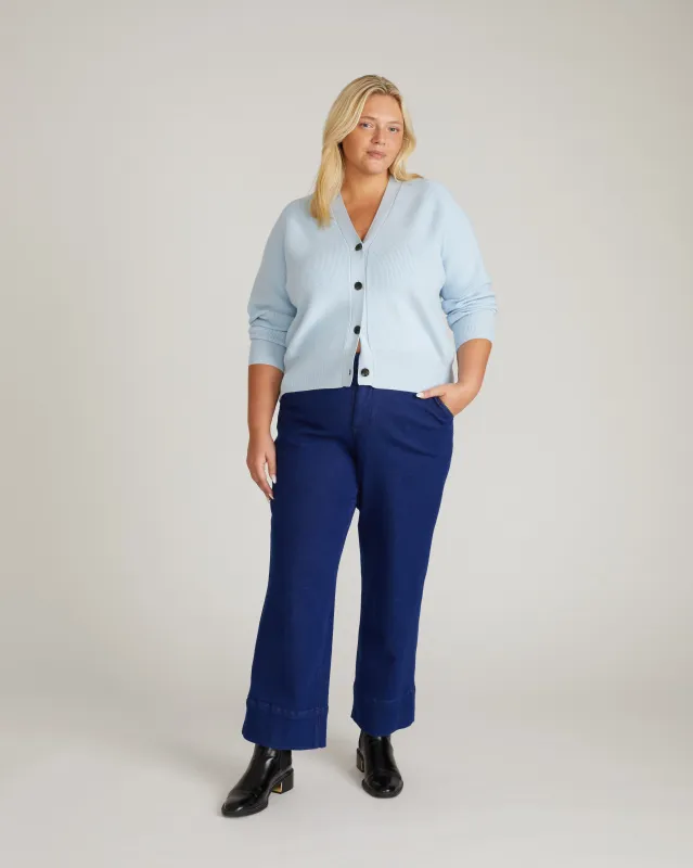 Better-Than-Wool Cardigan - Silver Blue sold by Universal Standard