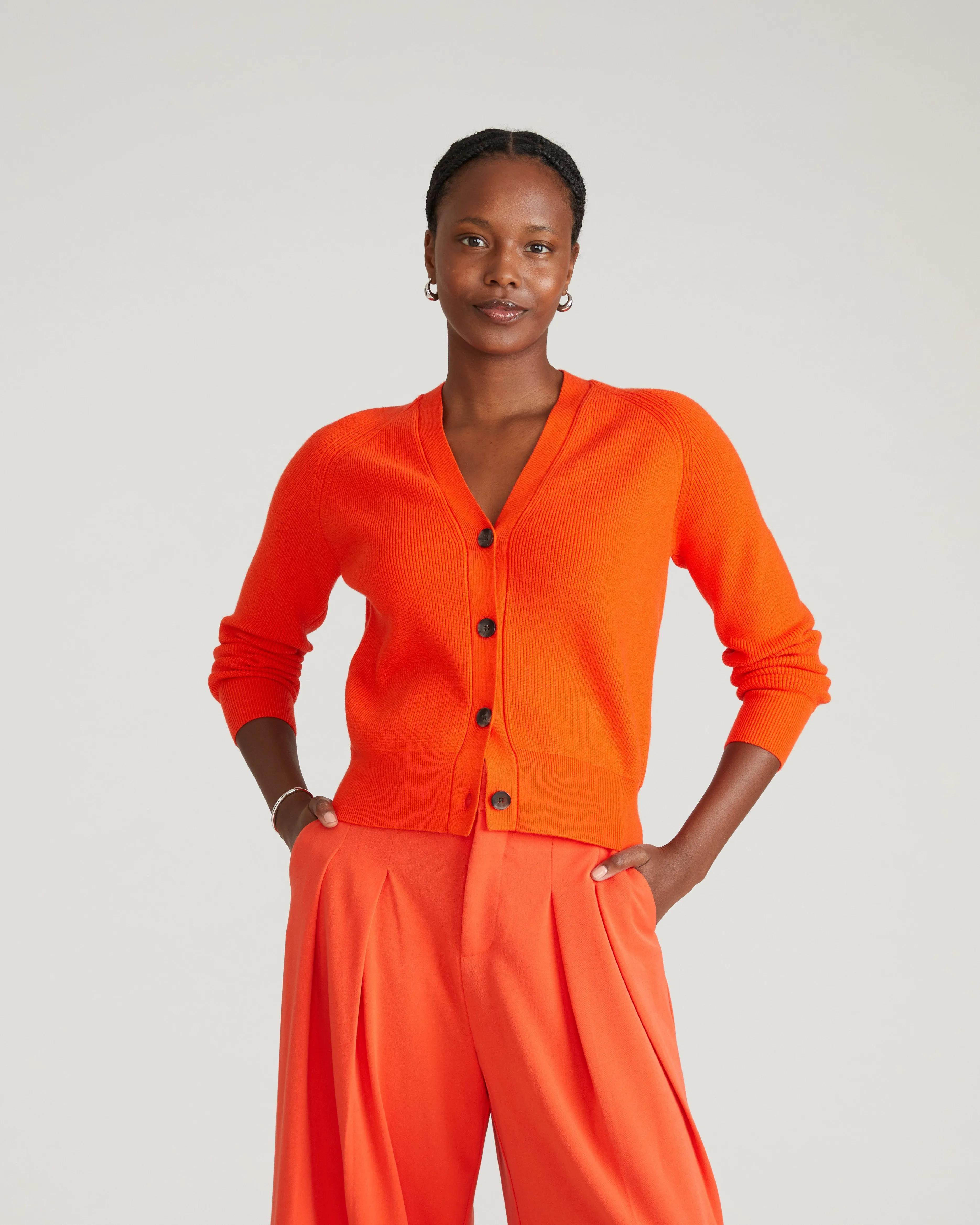 Better-Than-Wool Cardigan - Poppy sold by Universal Standard product image thumbnail 2