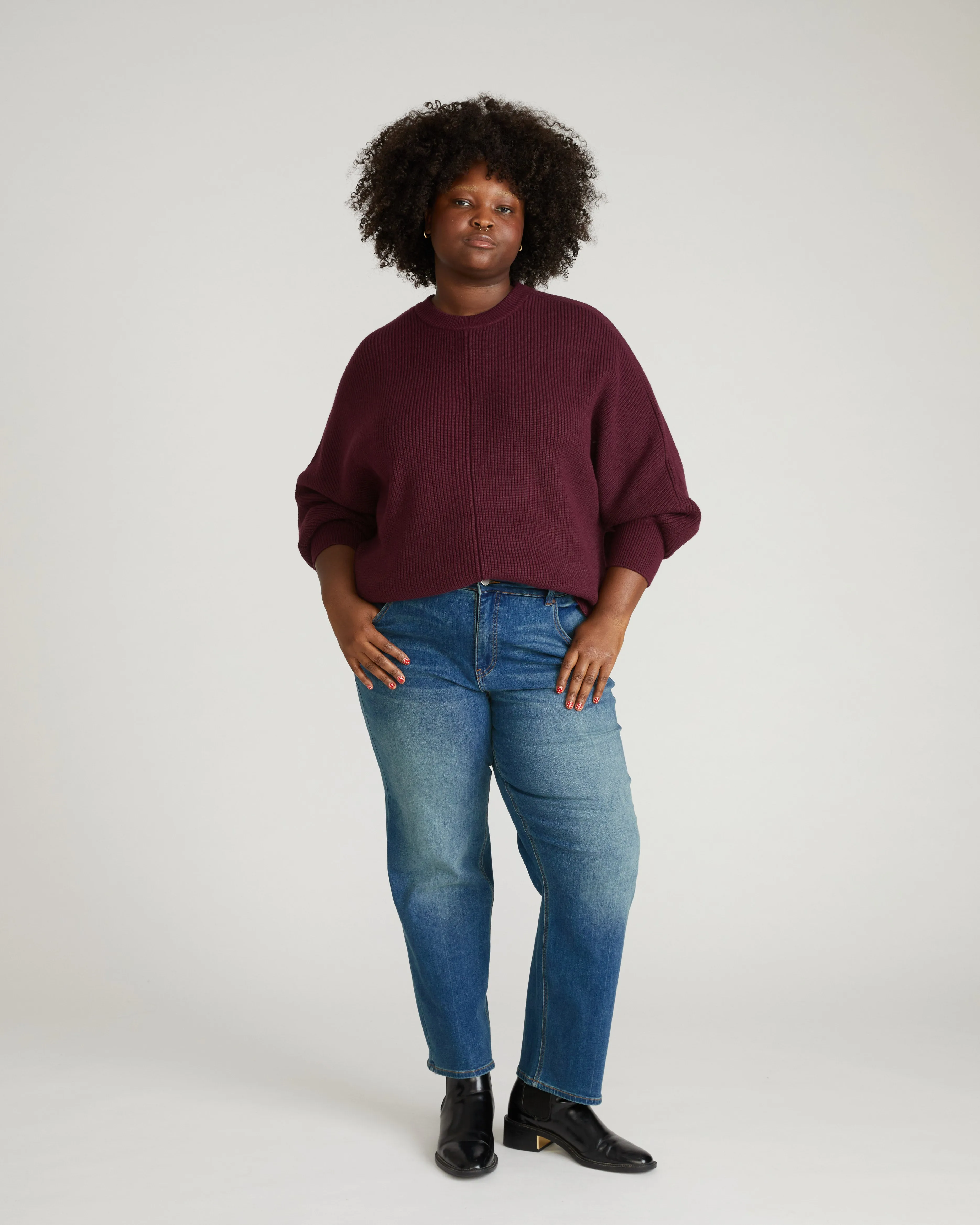 Better-Than-Wool Dolman Sweater - Gamay sold by Universal Standard product image thumbnail 5