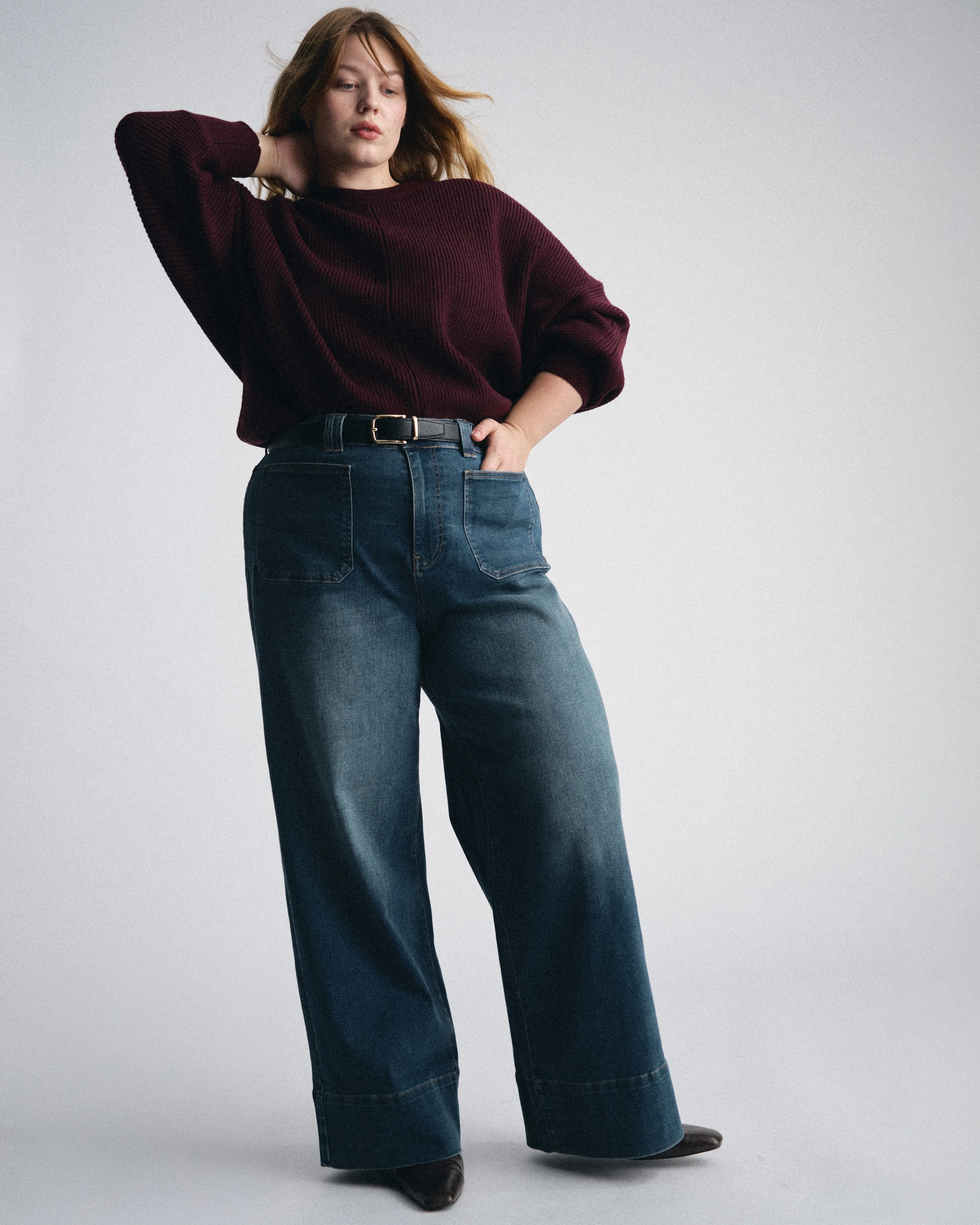 Better-Than-Wool Dolman Sweater - Gamay sold by Universal Standard product image thumbnail 3