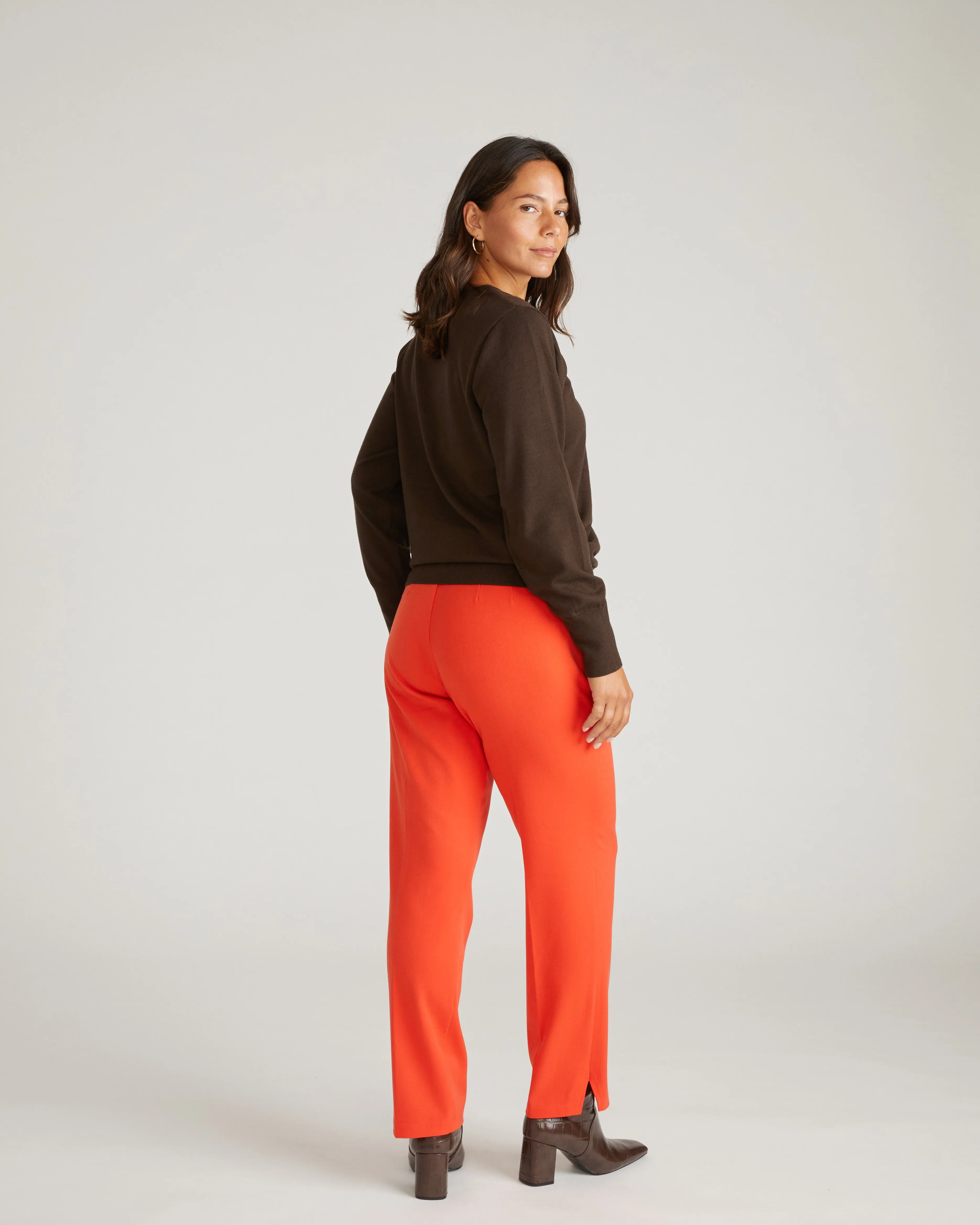 Savvy Fine Knit Crew Sweater - Espresso sold by Universal Standard product image thumbnail 4