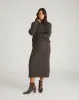 Risa Sweater Skirt - Graphite sold by Universal Standard