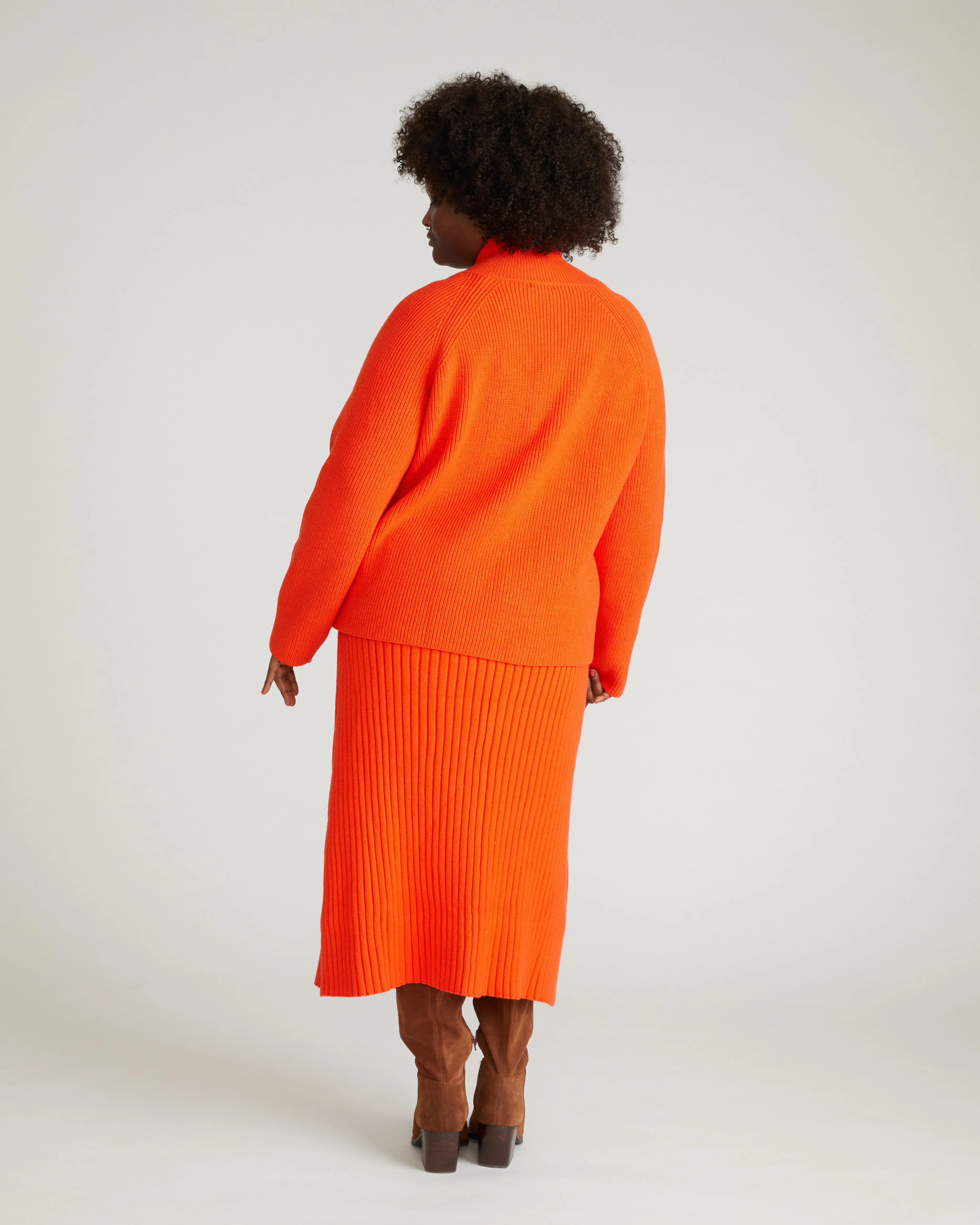 Risa Sweater Skirt - Poppy sold by Universal Standard product image thumbnail 5