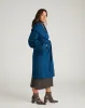 Asha Double Face Wool Coat - Deep Teal sold by Universal Standard