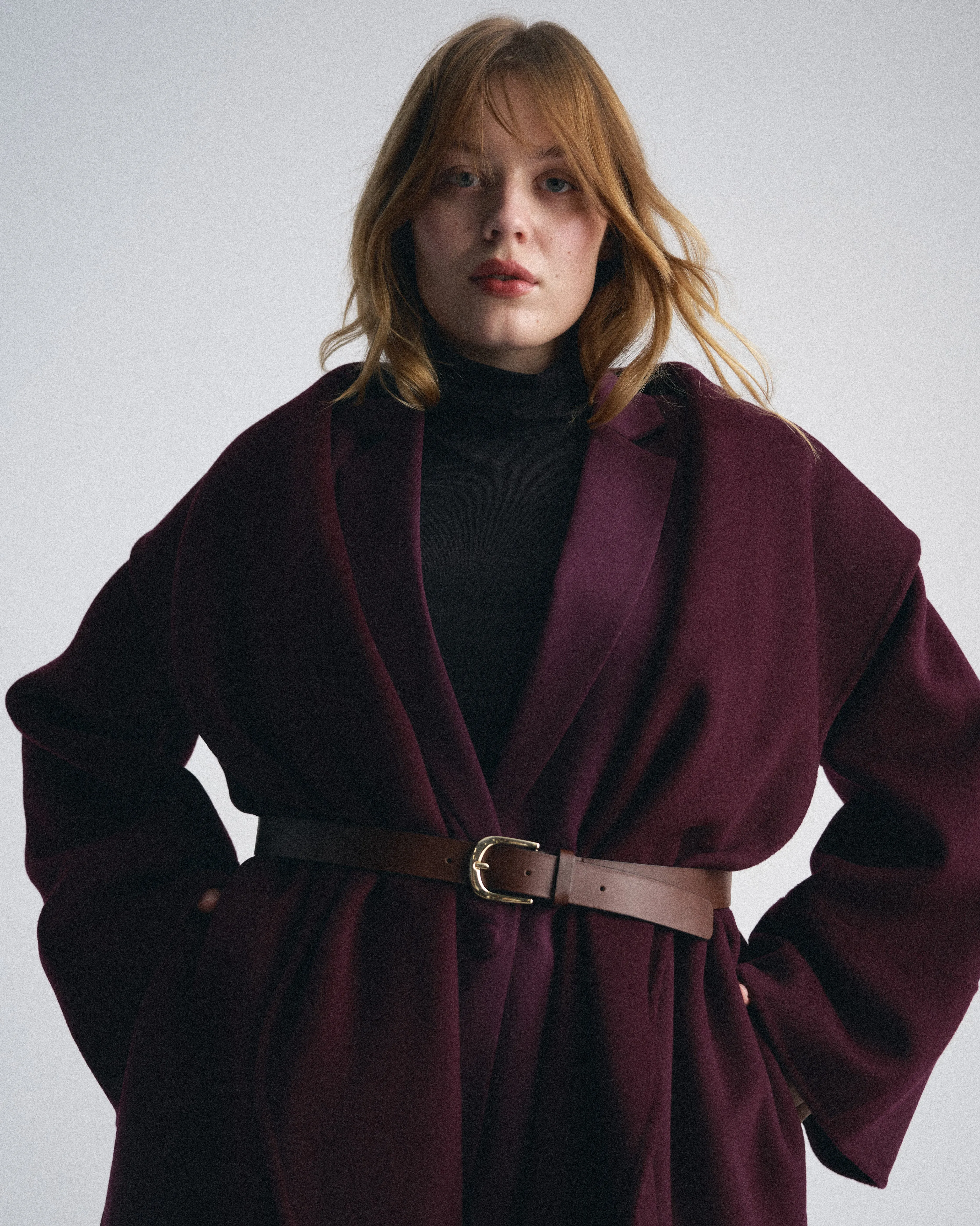 Asha Double Face Wool Coat - Gamay sold by Universal Standard product image thumbnail 2